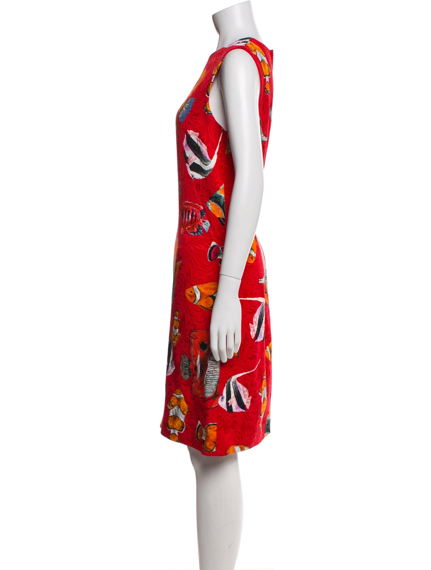 Dolce & Gabbana Printed Mini Dress