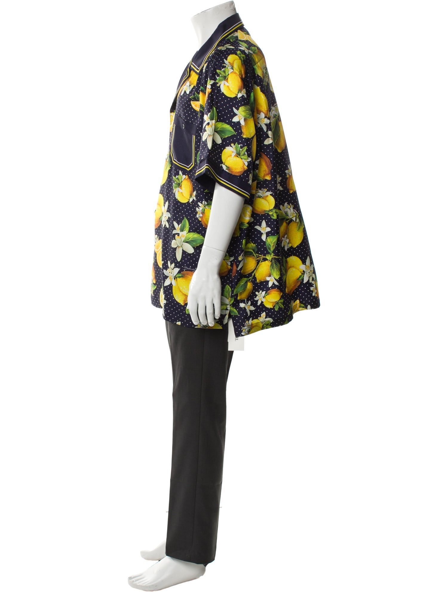 Dolce & Gabbana Silk Printed Shirt