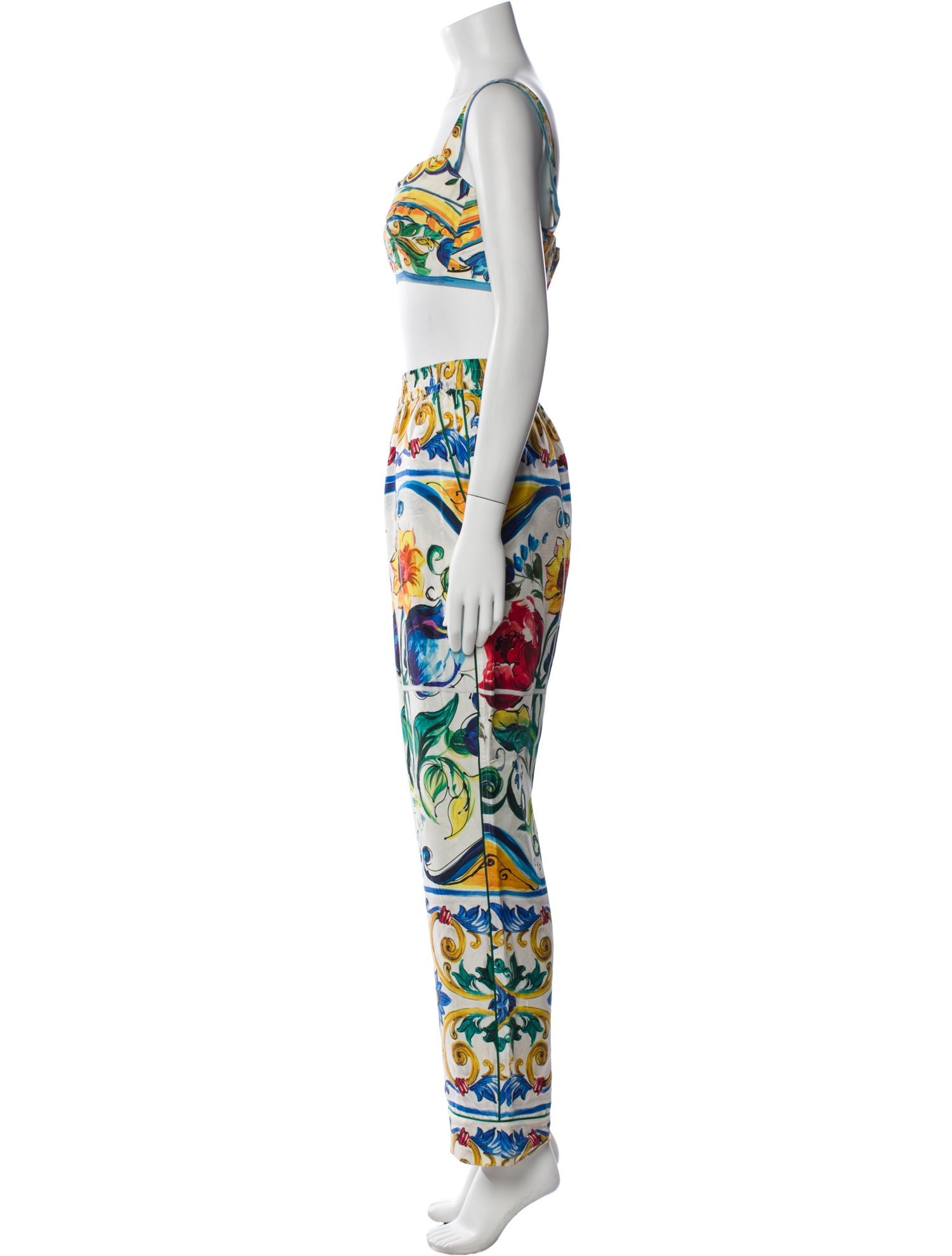 Dolce & Gabbana Printed Pant Set
