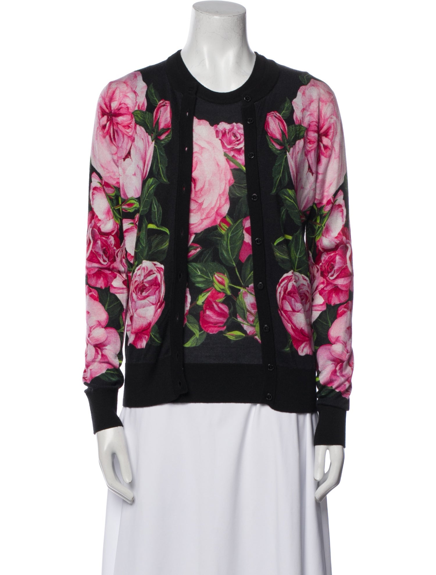 Dolce & Gabbana Cashmere Printed Set