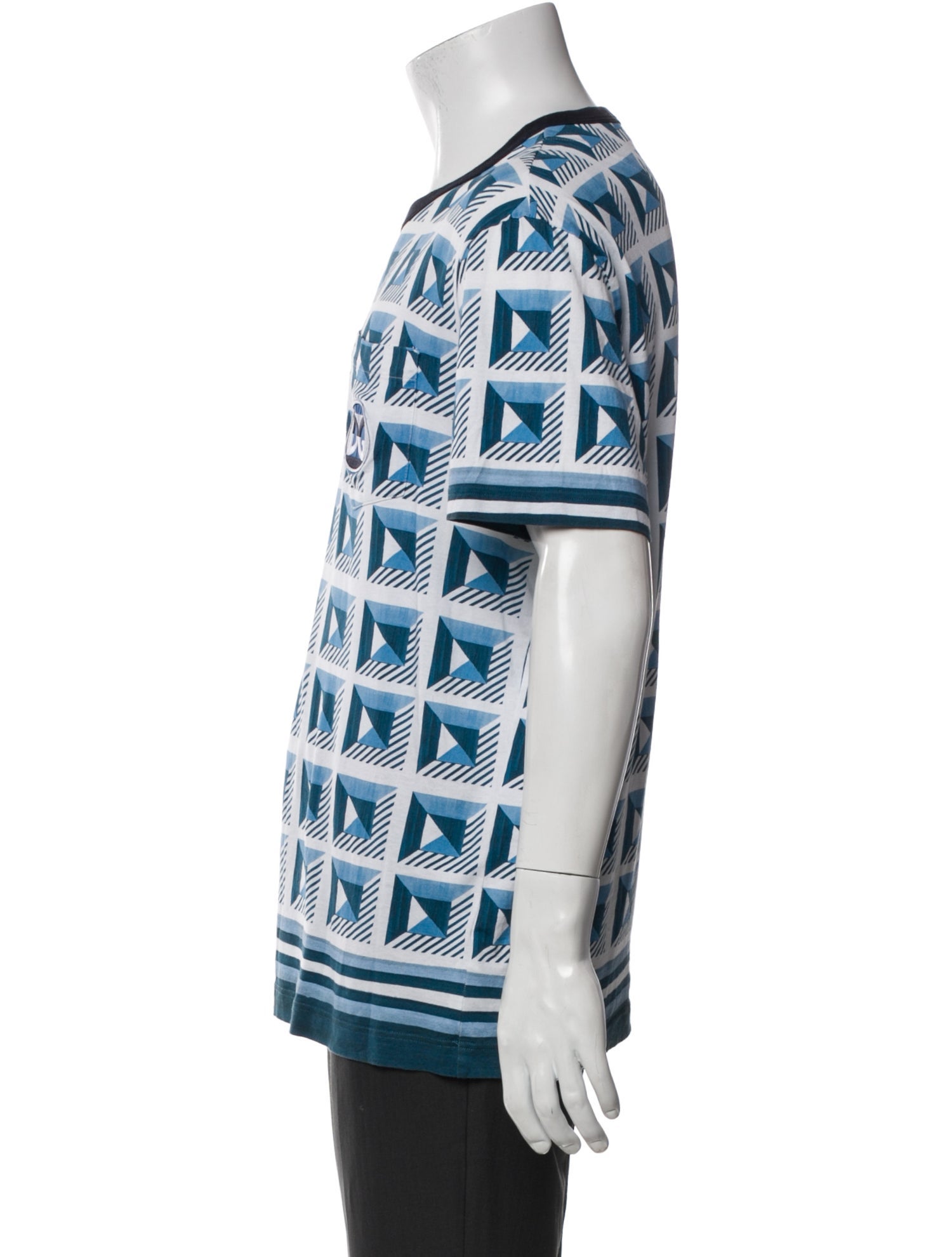 Dolce & Gabbana Printed Crew Neck T-Shirt