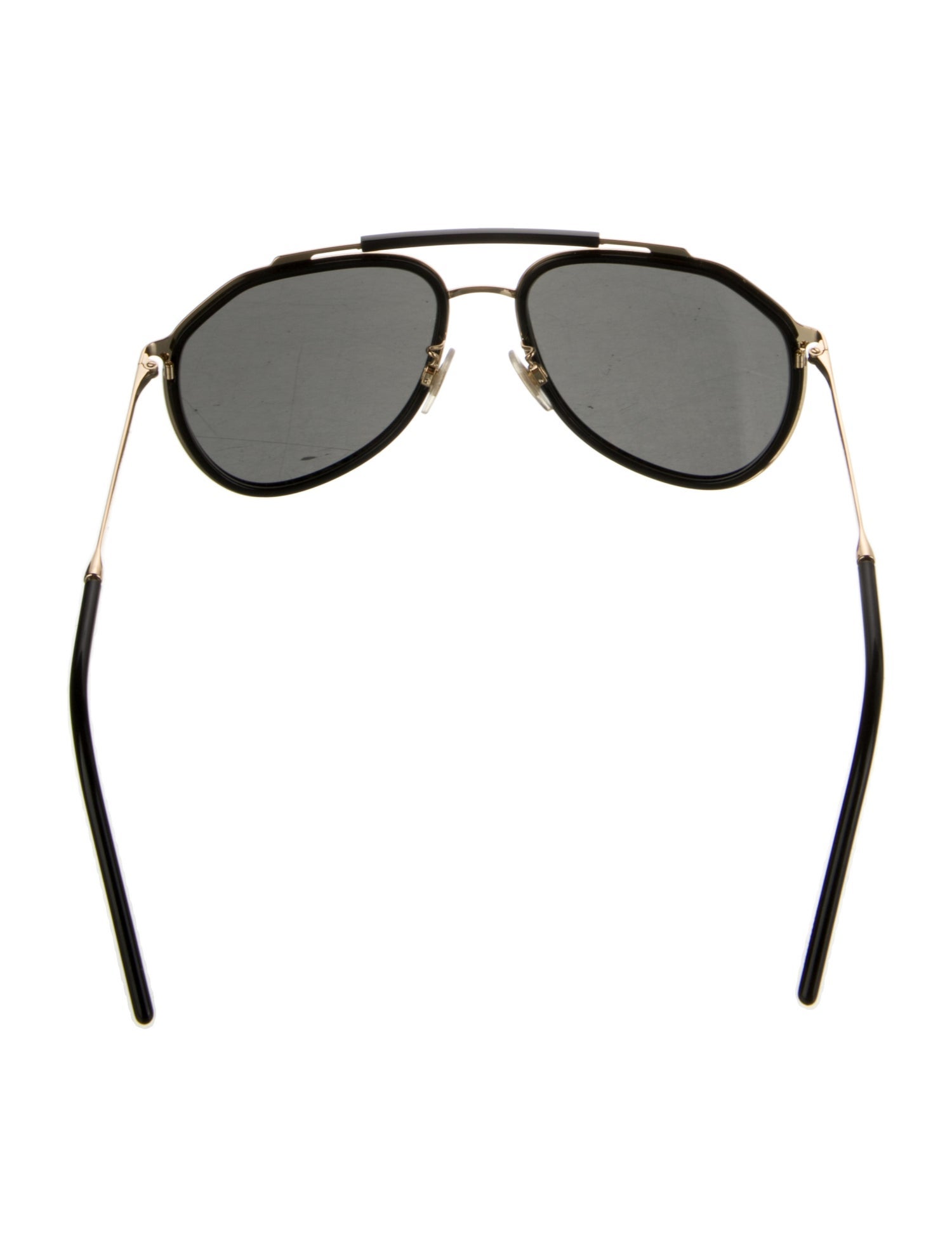 Dolce & Gabbana Aviator Mirrored Sunglasses