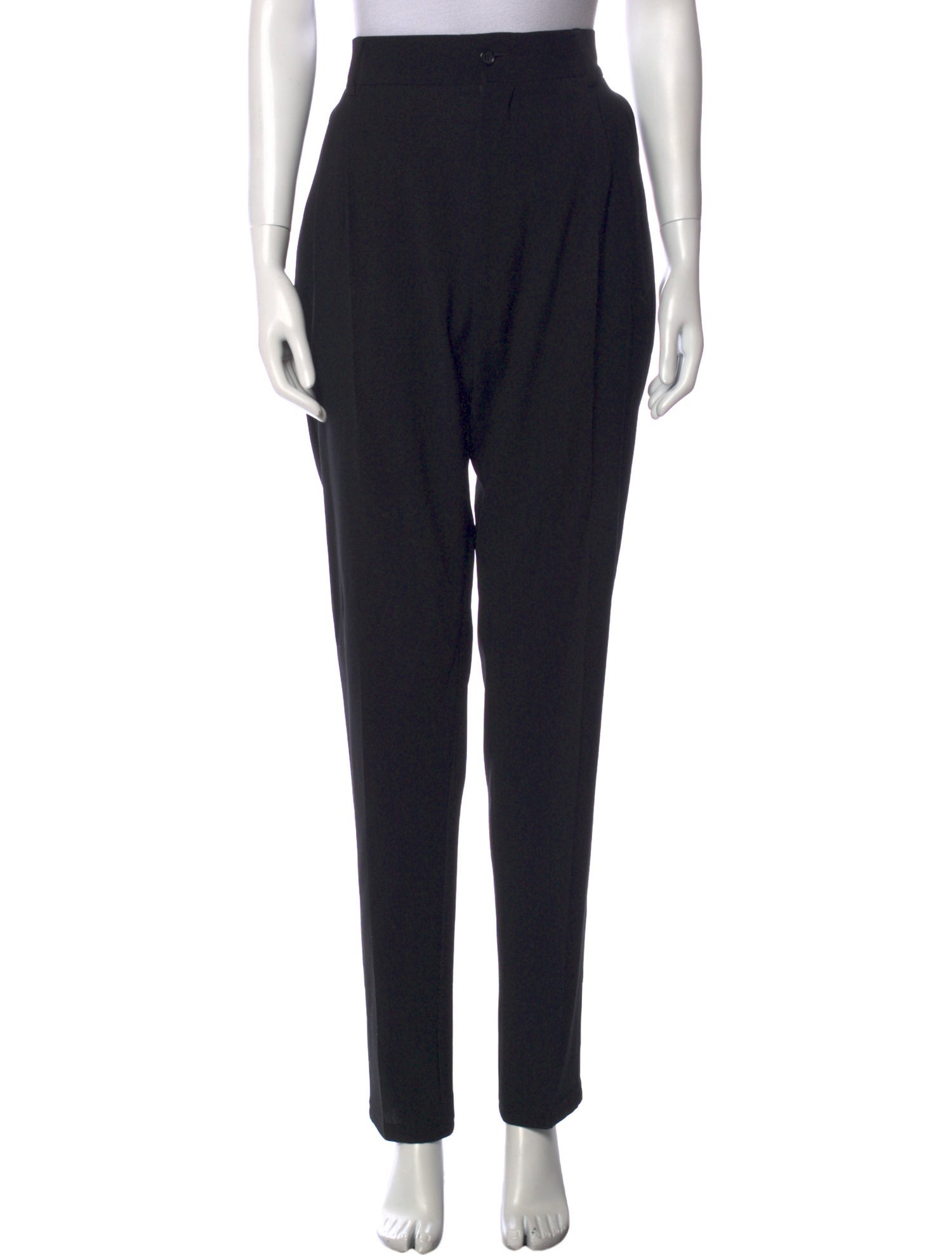 Dolce & Gabbana Virgin Wool Straight Leg Pants