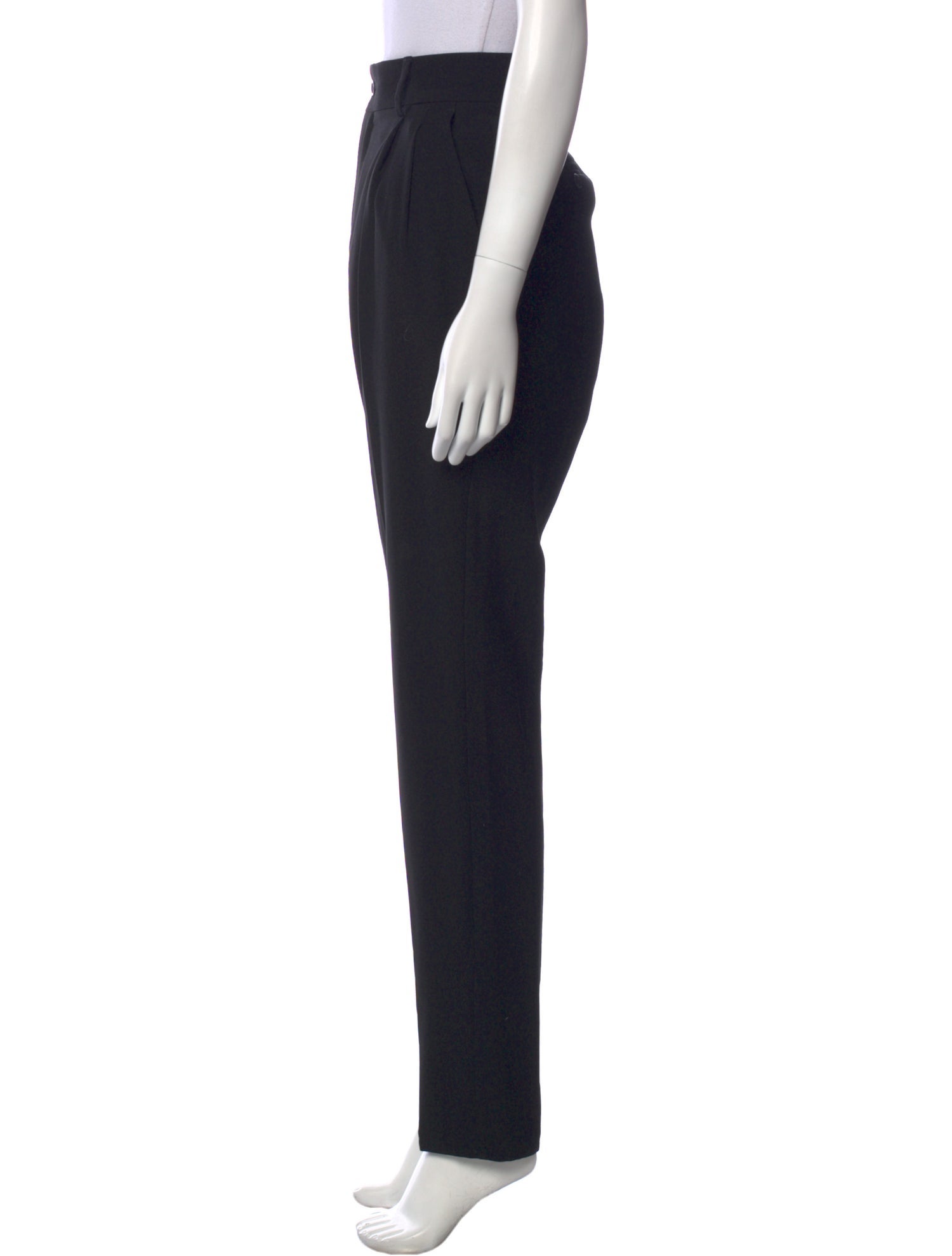 Dolce & Gabbana Virgin Wool Straight Leg Pants