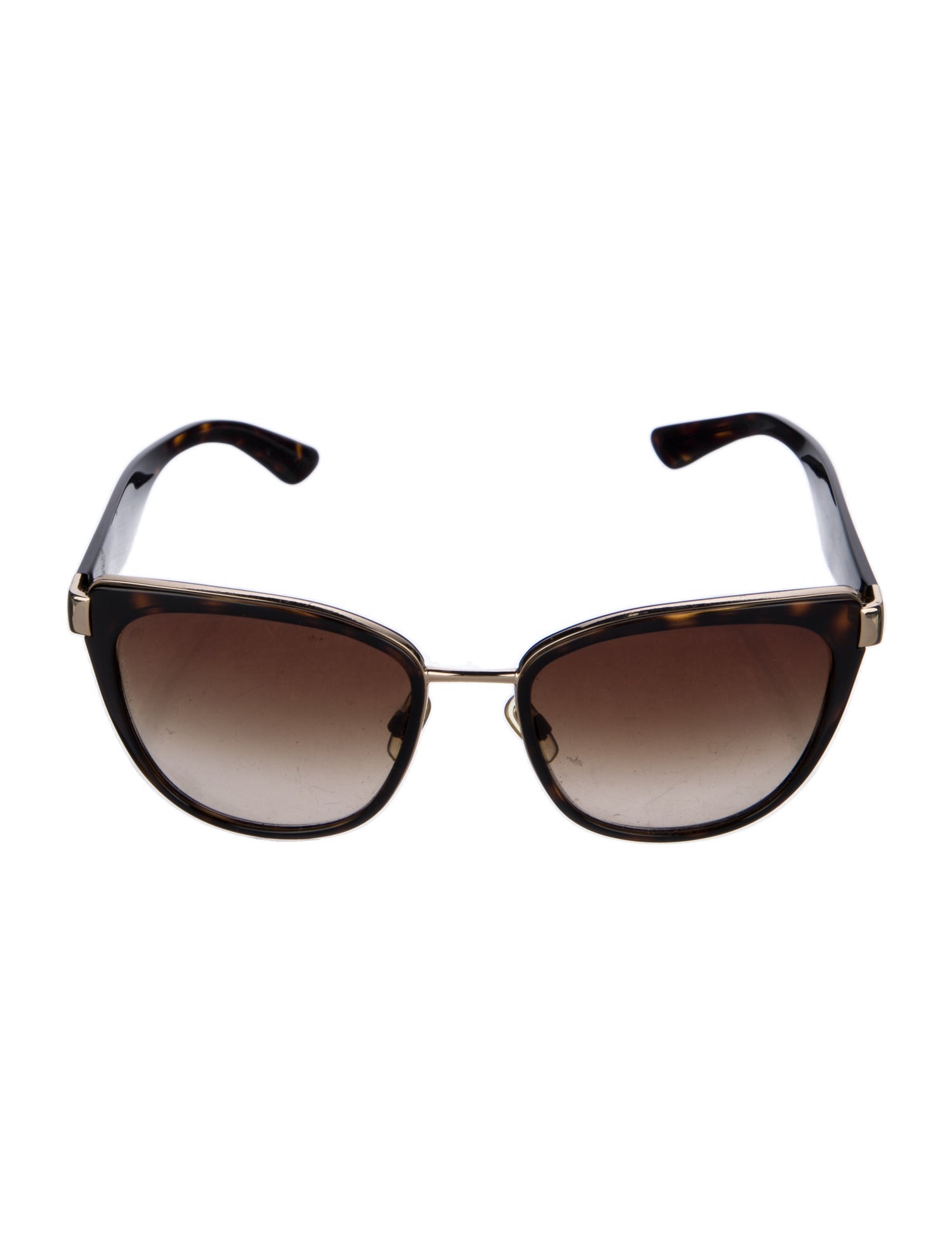 Dolce & Gabbana Oversize Gradient Sunglasses