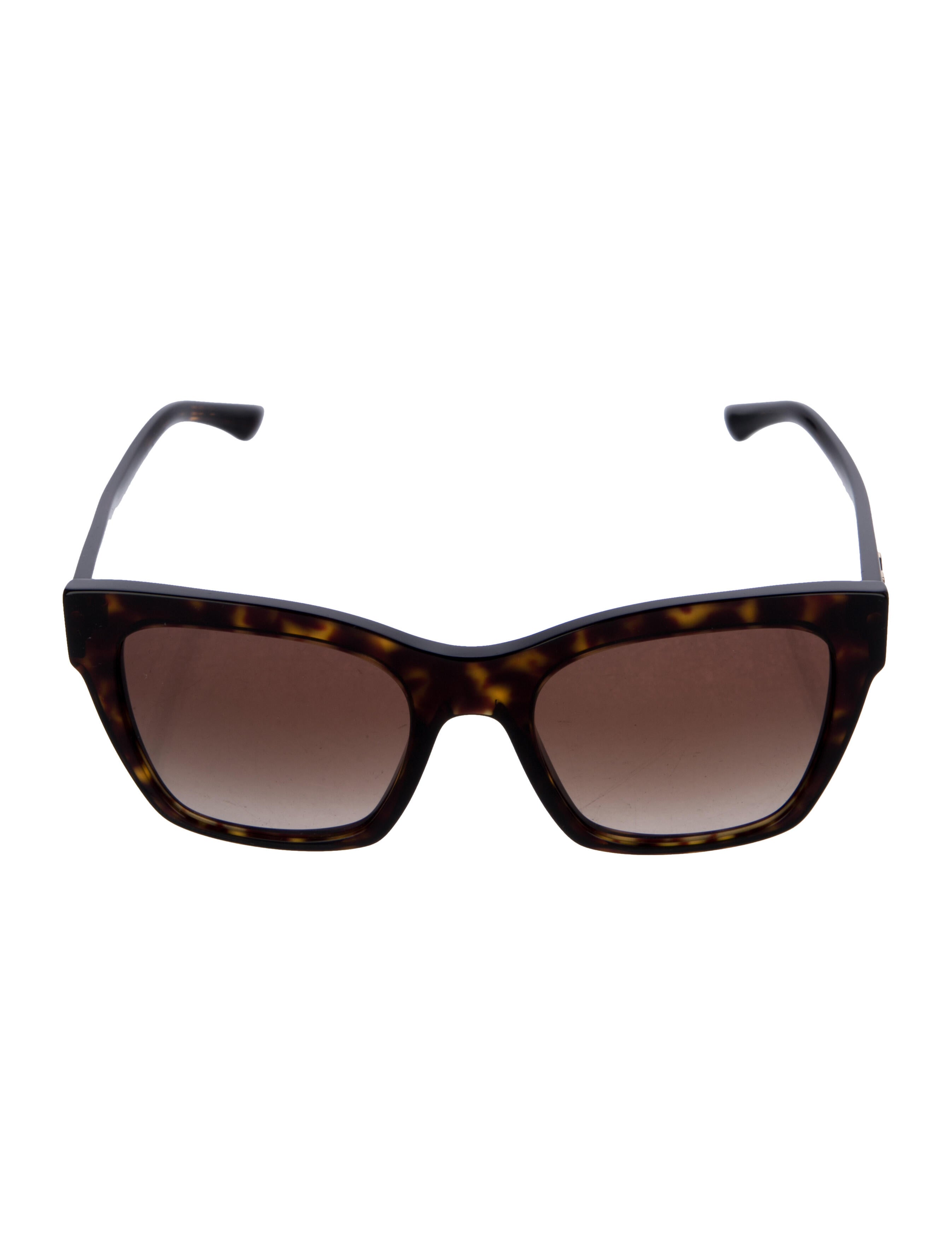 Dolce & Gabbana Cat-Eye Gradient Sunglasses