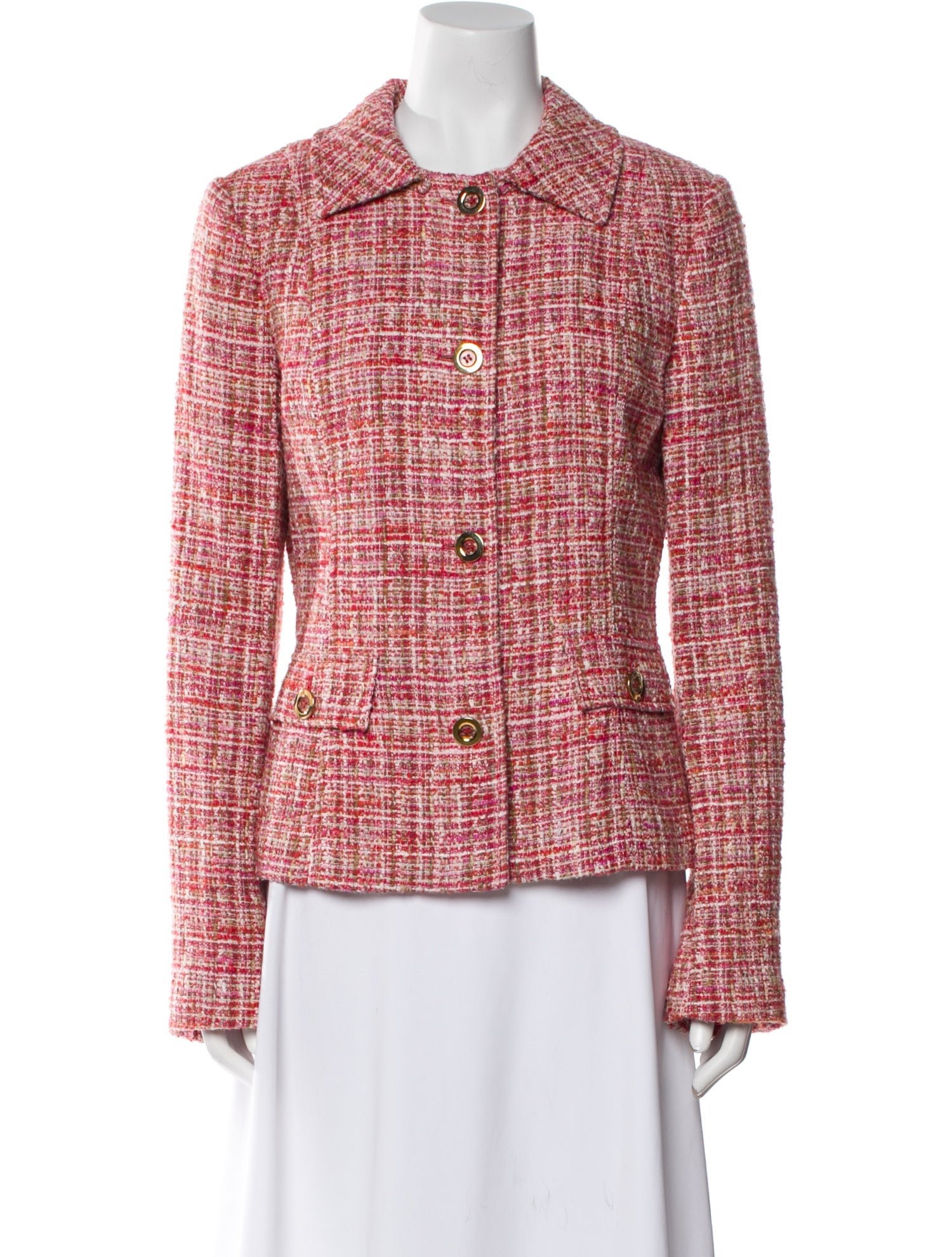 Dolce & Gabbana Tweed Pattern Evening Jacket