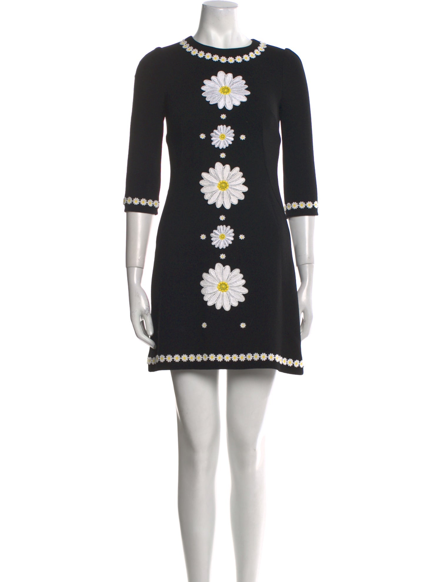 Dolce & Gabbana Wool Mini Dress