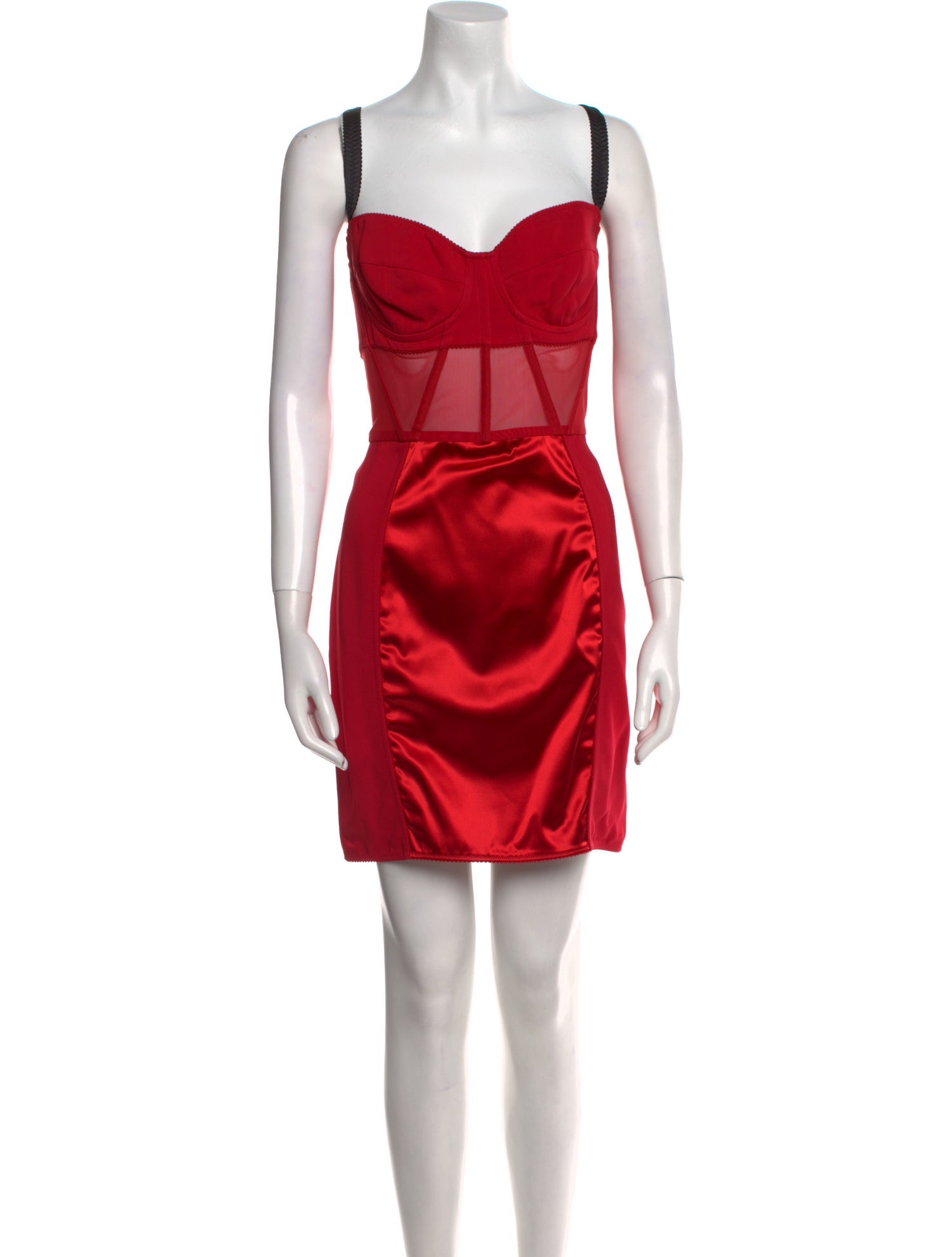 Dolce & Gabbana Square Neckline Mini Dress w/ Tags