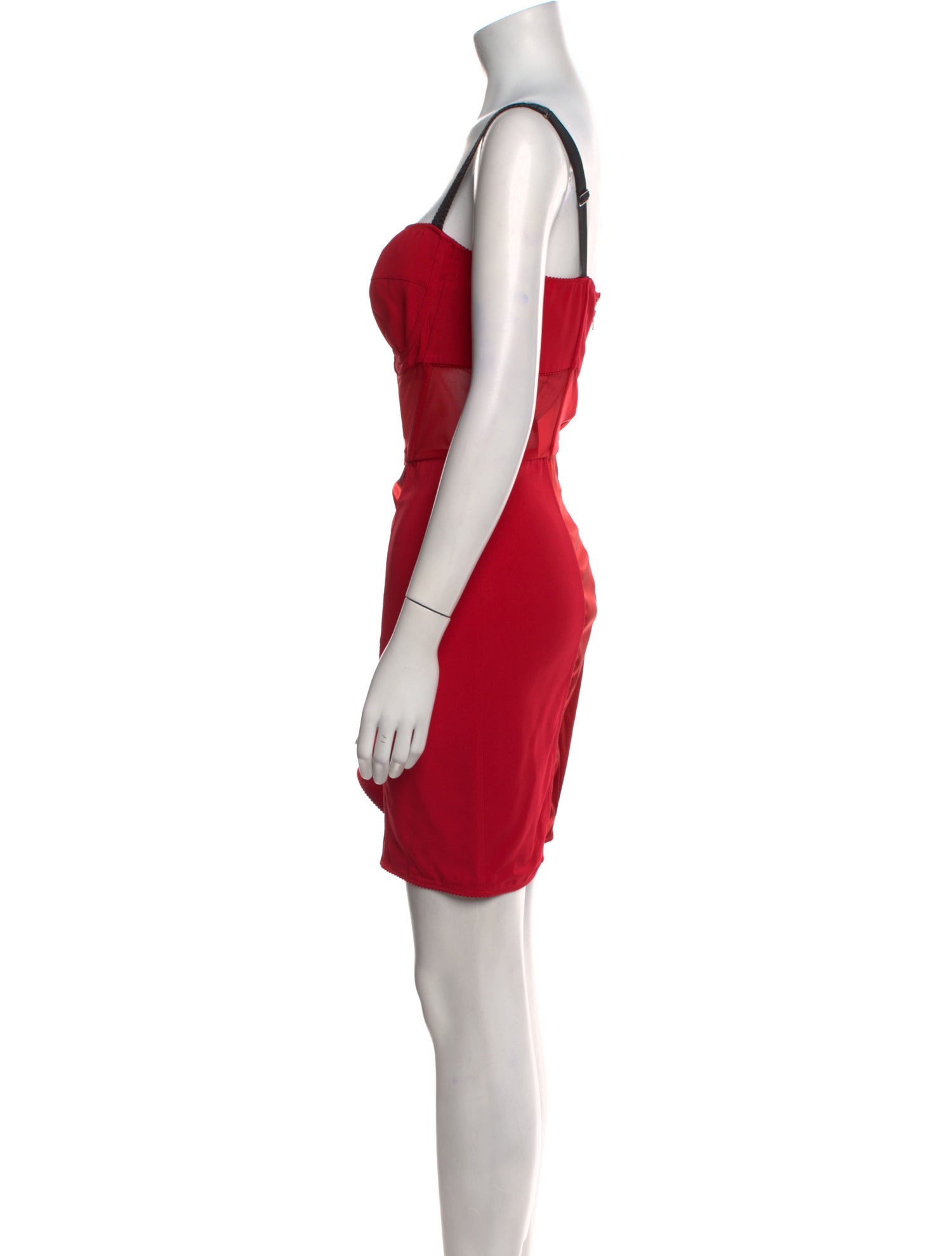 Dolce & Gabbana Square Neckline Mini Dress w/ Tags