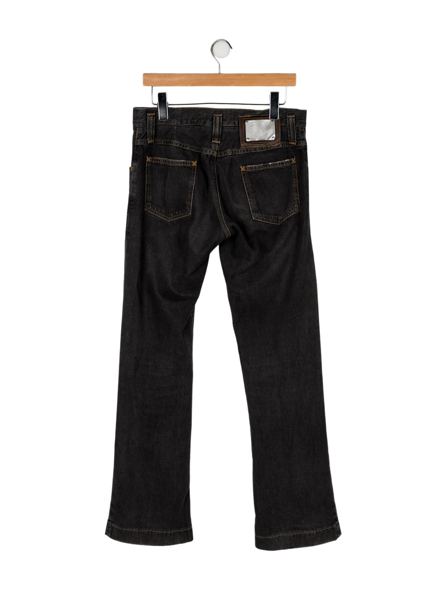 Dolce & Gabbana Mid-Rise Wide Leg Jeans