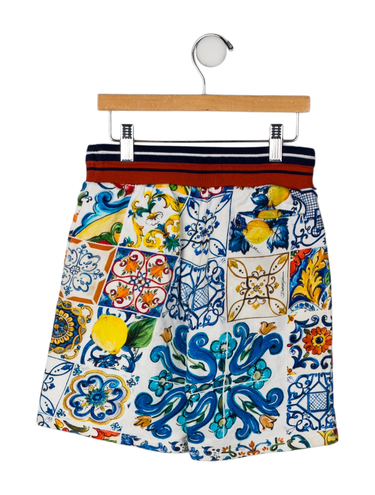 Dolce & Gabbana Cotton Printed Shorts