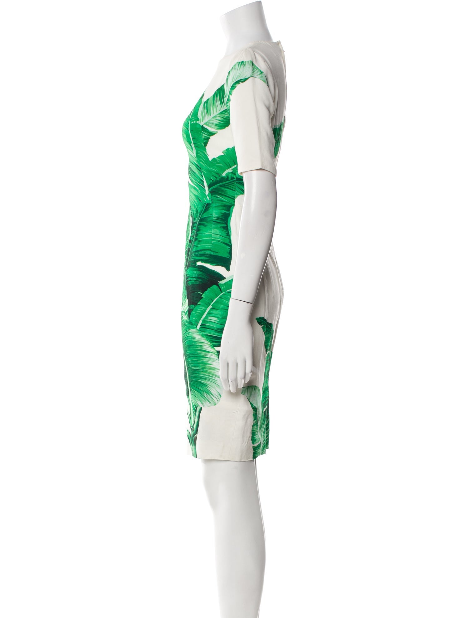 Dolce & Gabbana Printed Knee-Length Dress