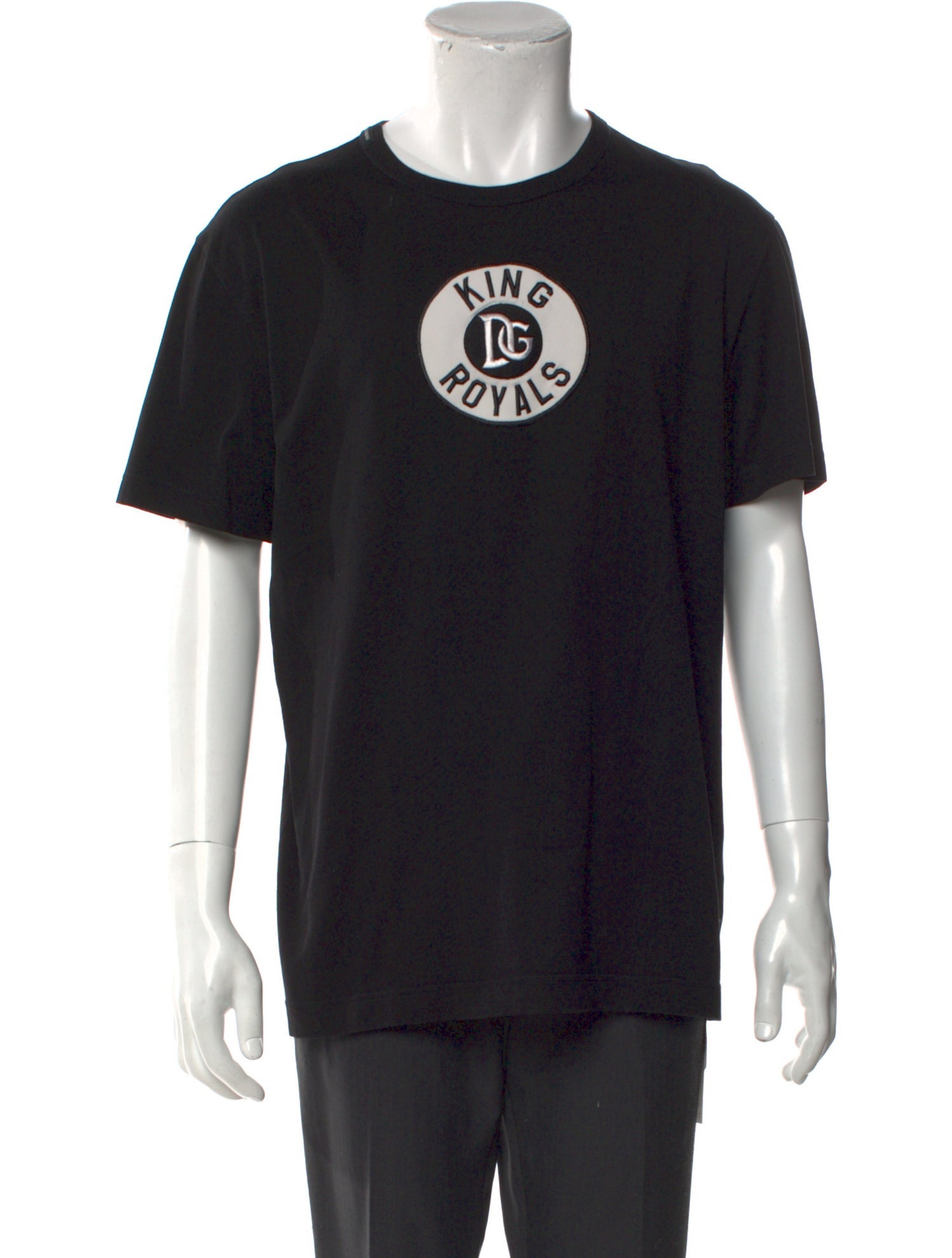 Dolce & Gabbana Graphic Print Crew Neck T-Shirt