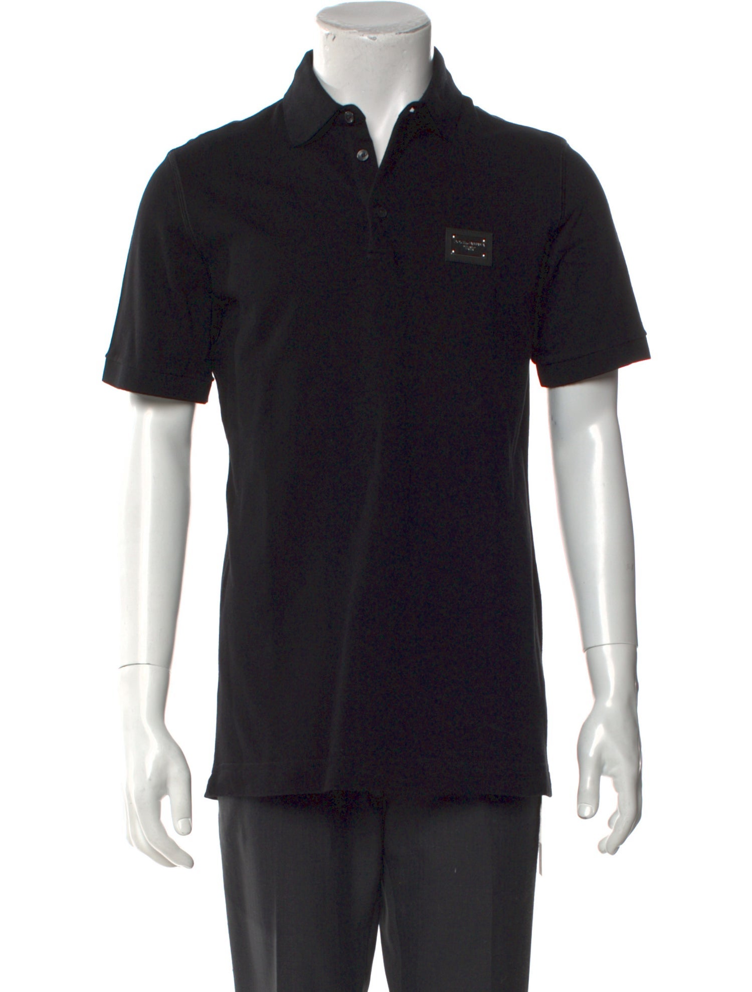 Dolce & Gabbana Collar Short Sleeve Polo Shirt