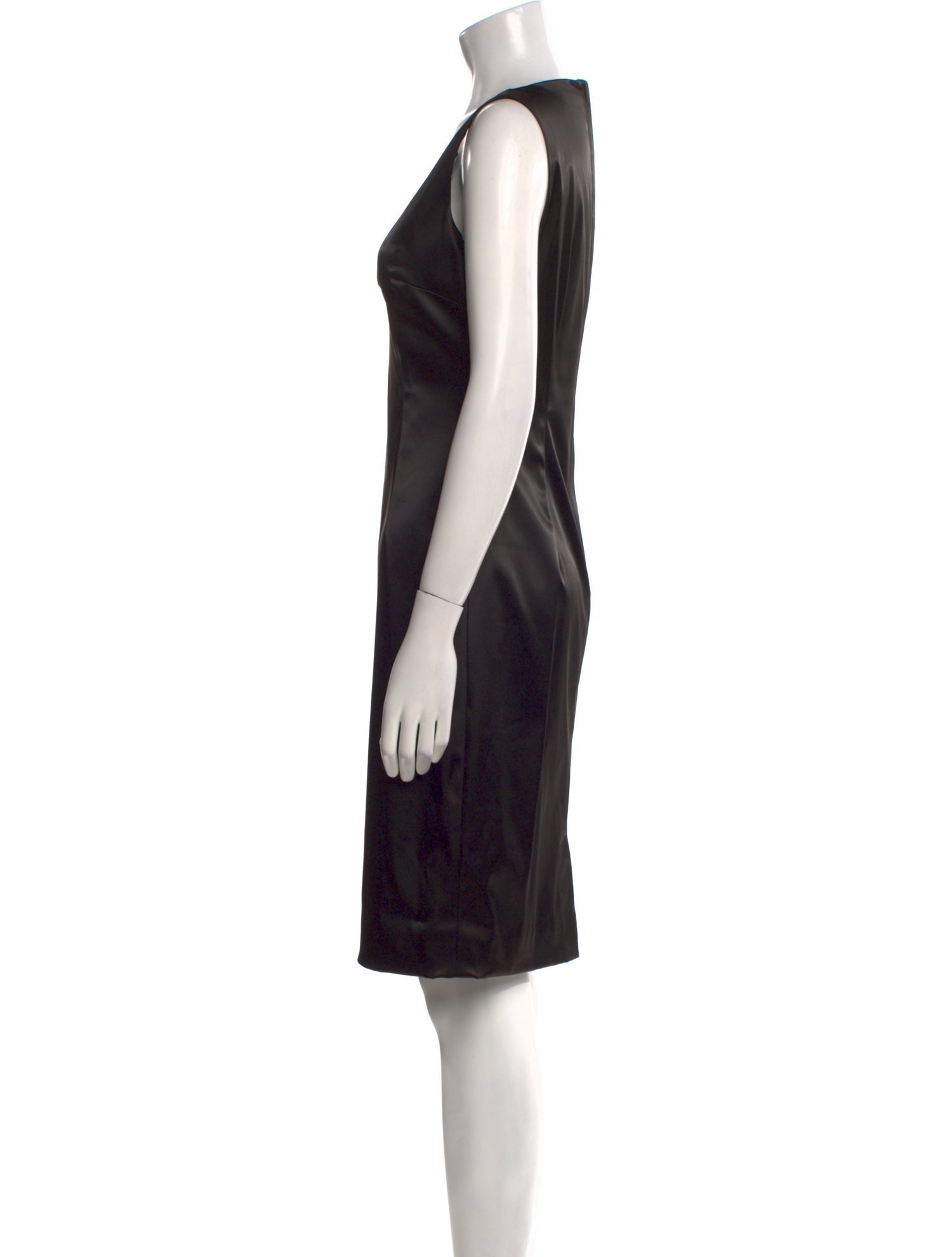 Dolce & Gabbana V-Neck Knee-Length Dress