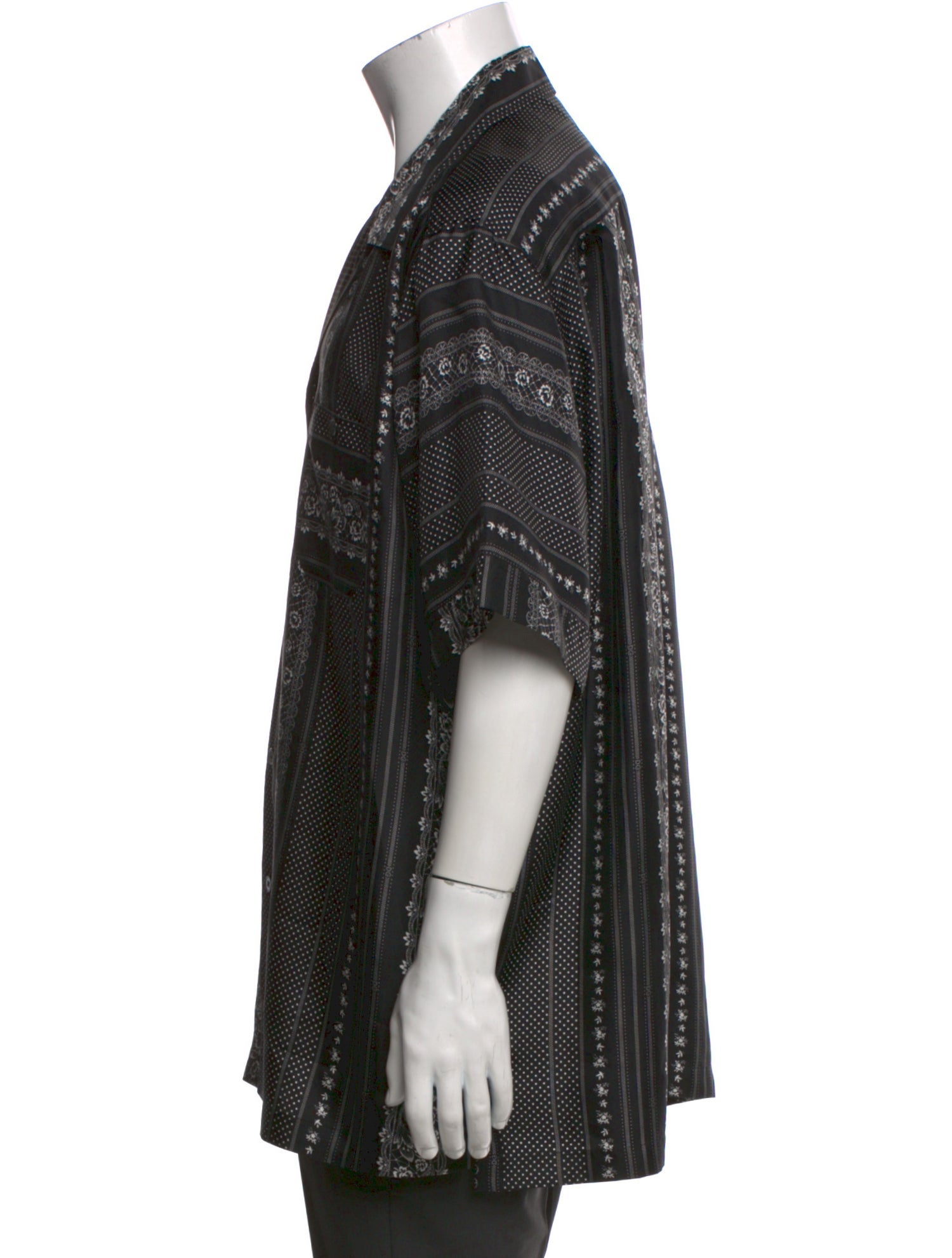 Dolce & Gabbana Silk Printed Shirt