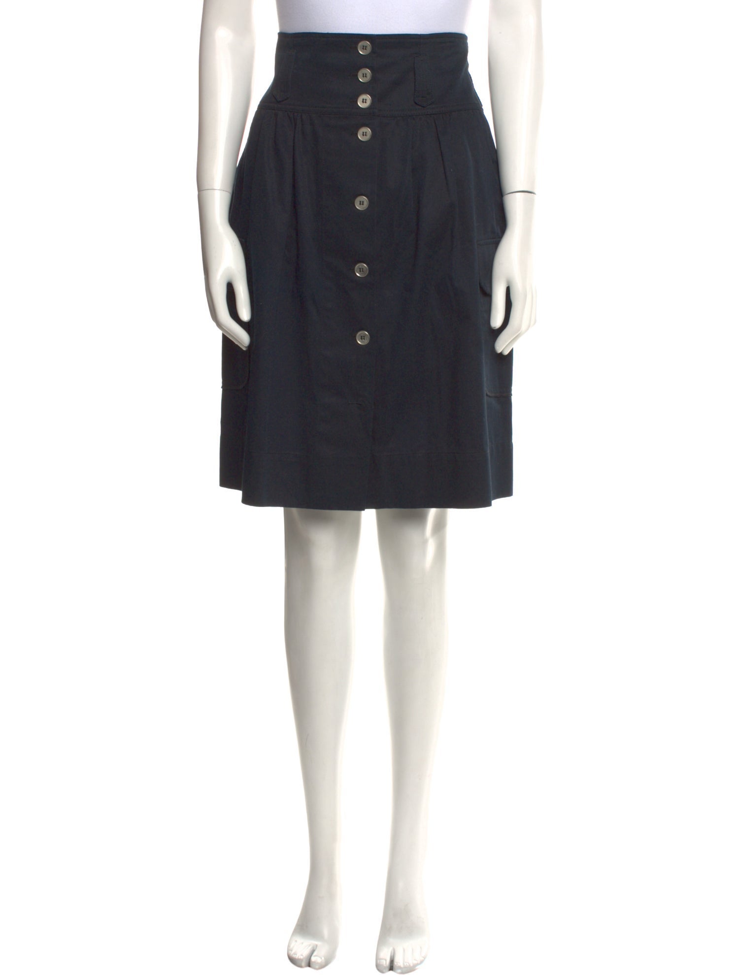 Dolce & Gabbana Lace Trim Embellishment Knee-Length Skirt