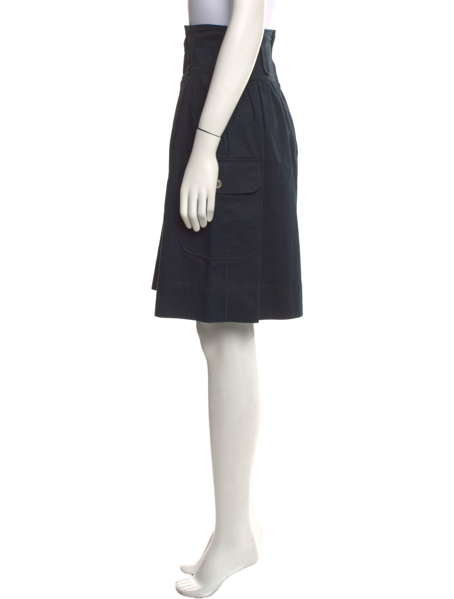 Dolce & Gabbana Lace Trim Embellishment Knee-Length Skirt