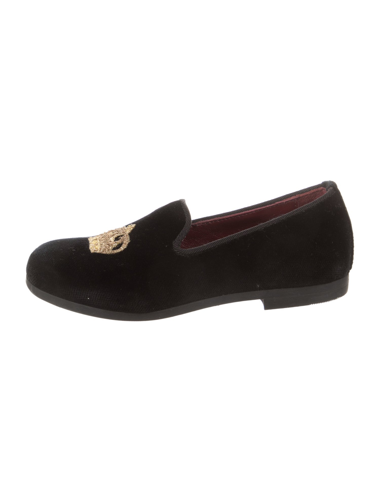 Dolce & Gabbana Velvet Dress Loafers