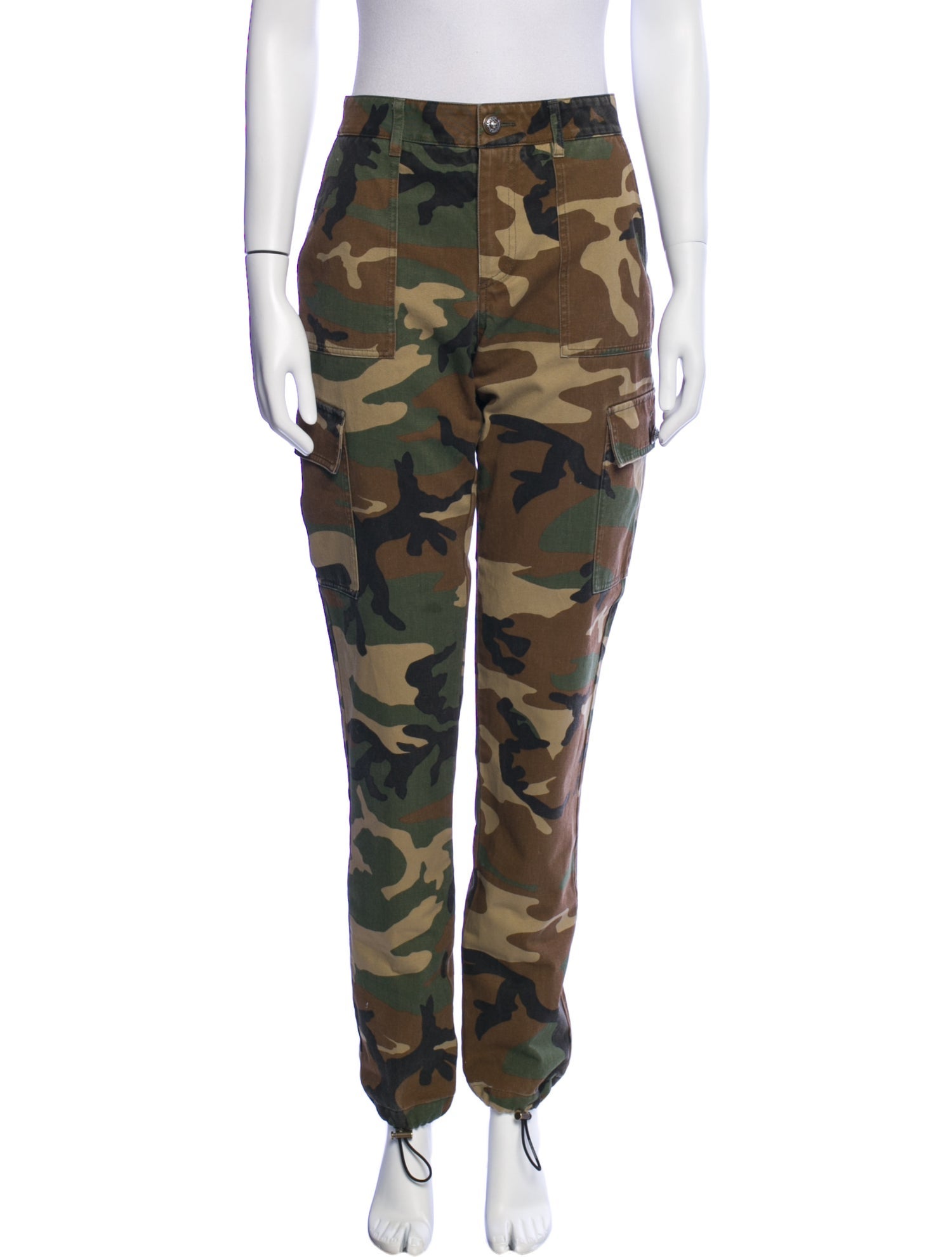 Dolce & Gabbana Camouflage Print Skinny Leg Pants