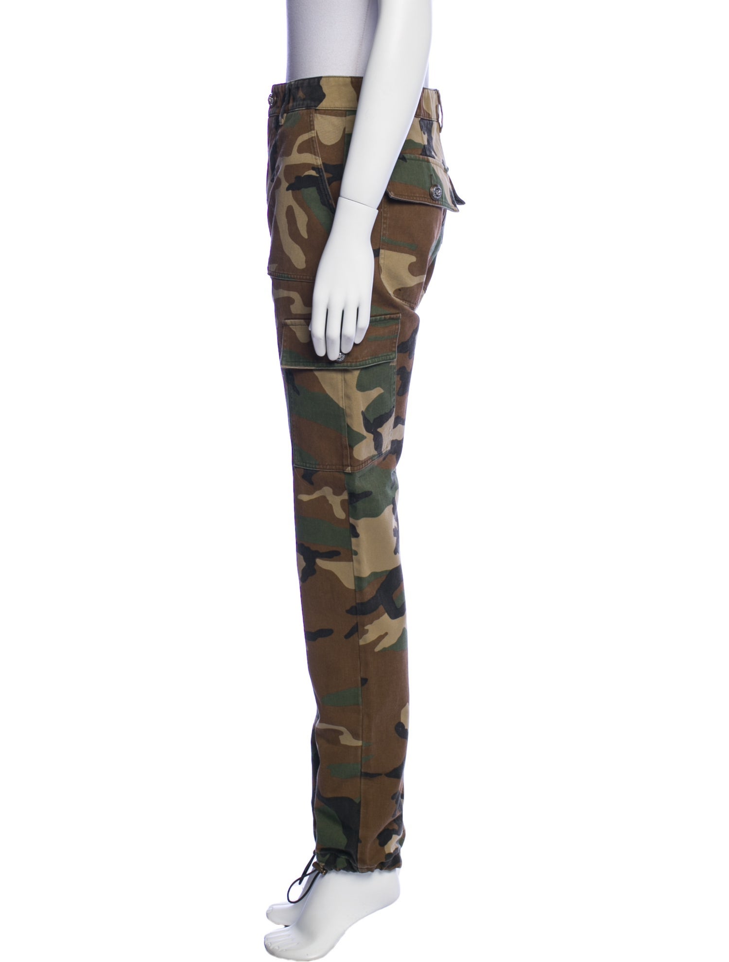Dolce & Gabbana Camouflage Print Skinny Leg Pants