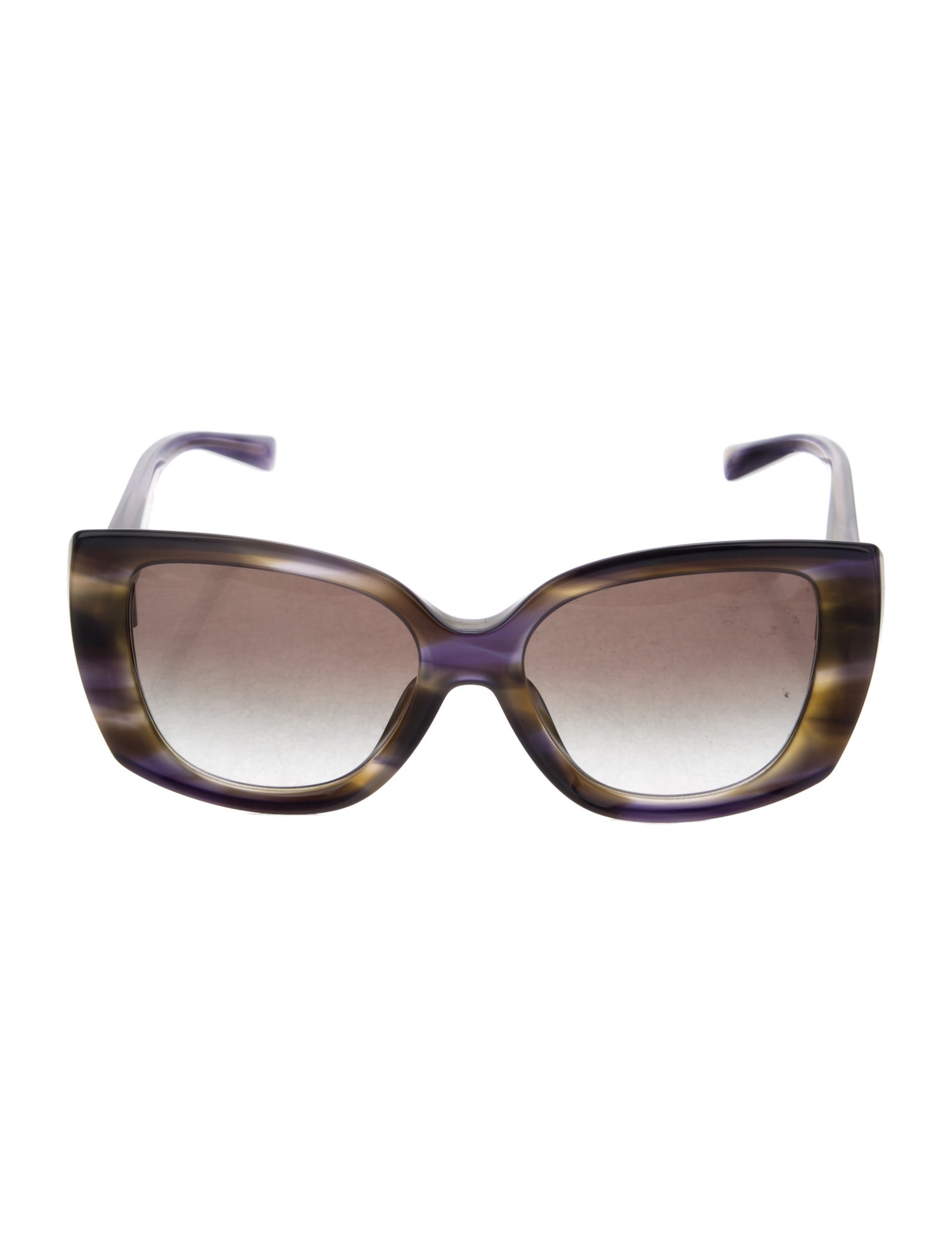 Dolce & Gabbana Oversize Gradient Sunglasses
