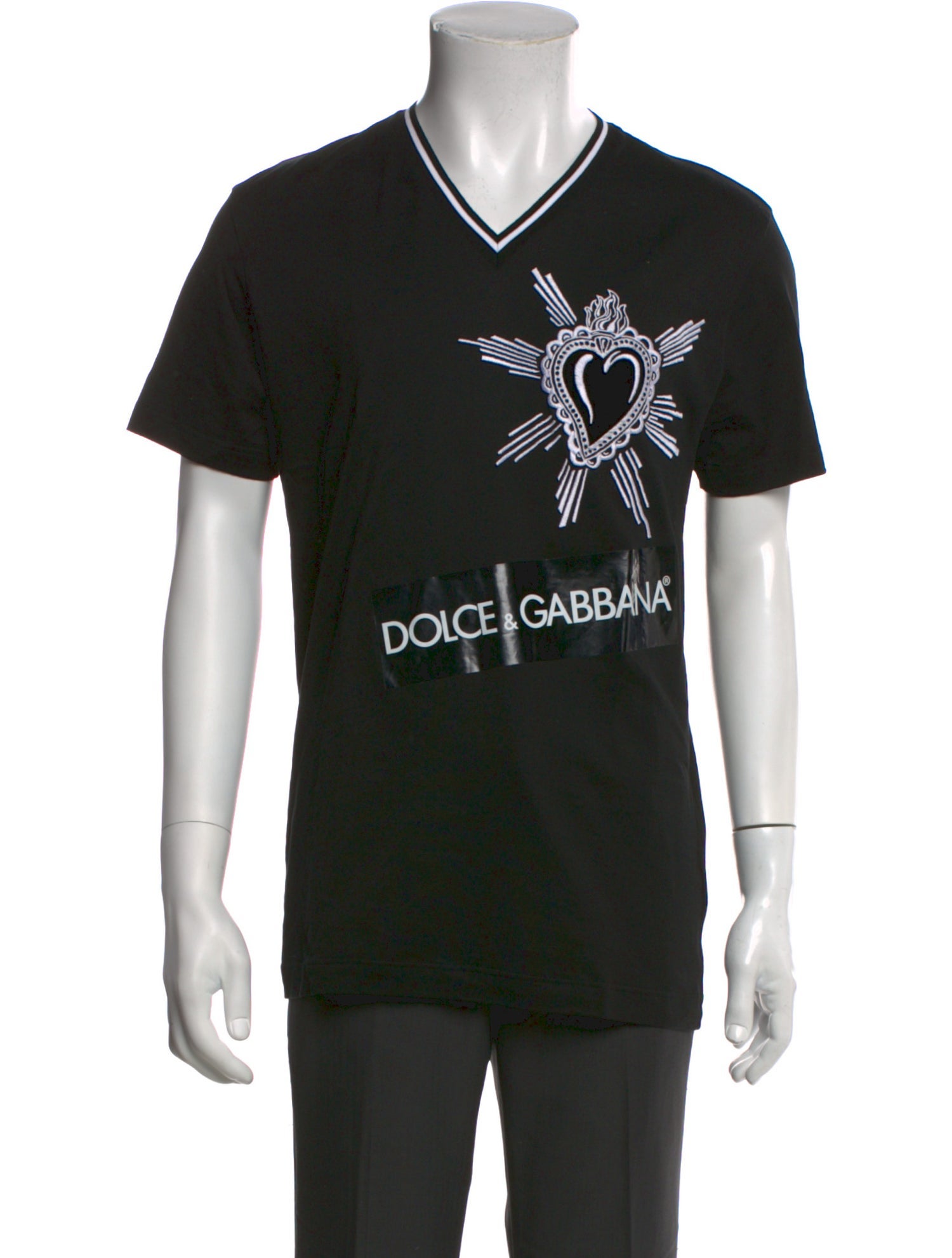 Dolce & Gabbana Signature Logo Graphic Print T-Shirt