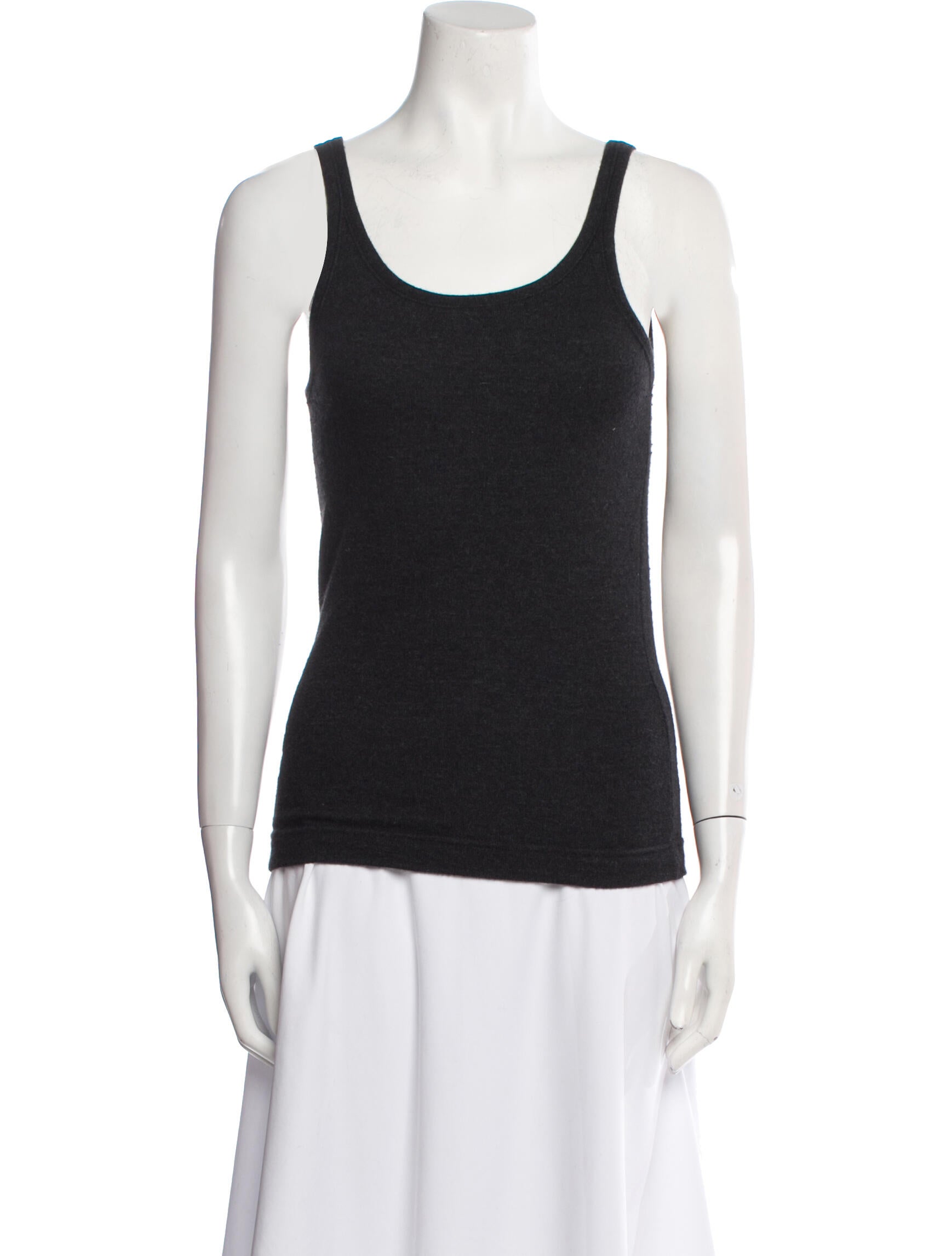 Dolce & Gabbana Scoop Neck Sleeveless Top