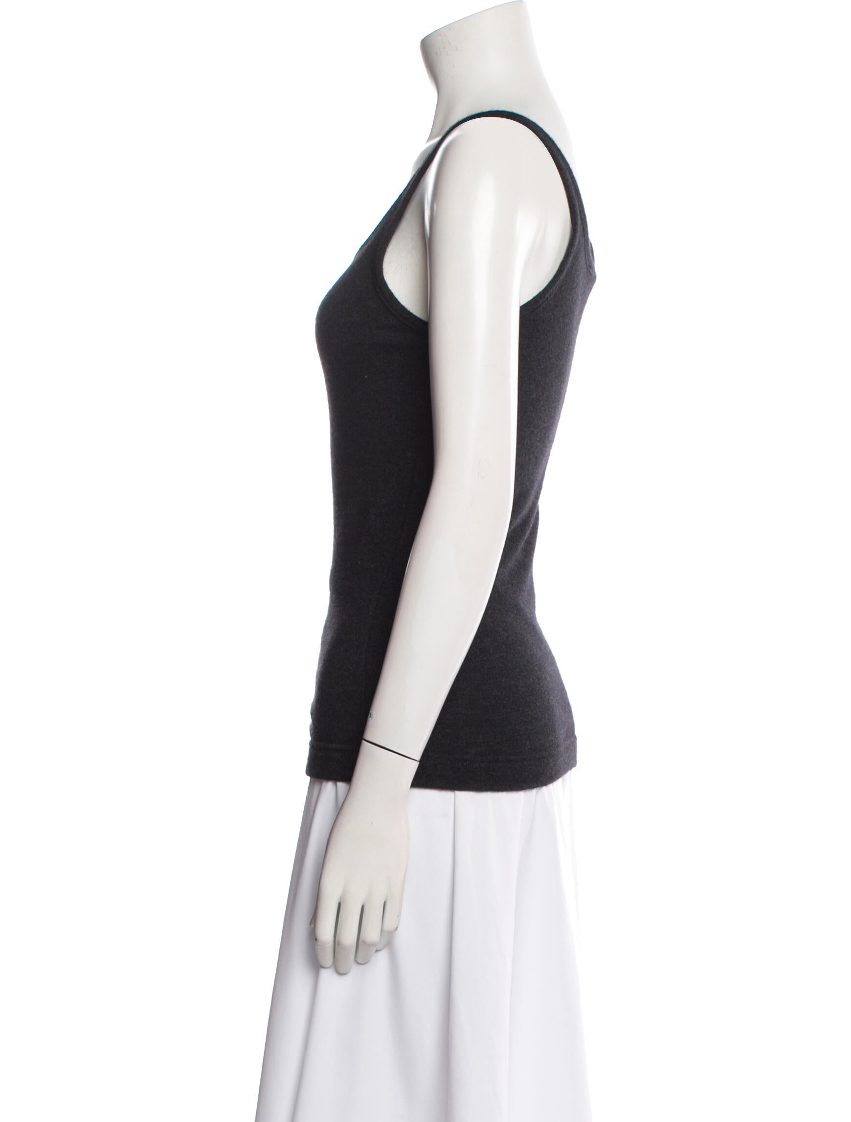 Dolce & Gabbana Scoop Neck Sleeveless Top