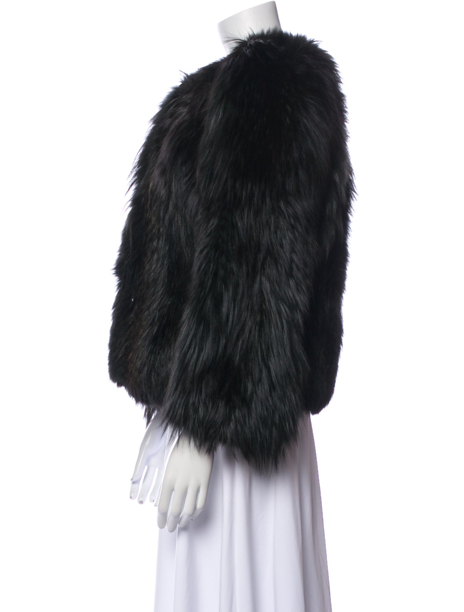 Dolce & Gabbana Faux Fur Jacket