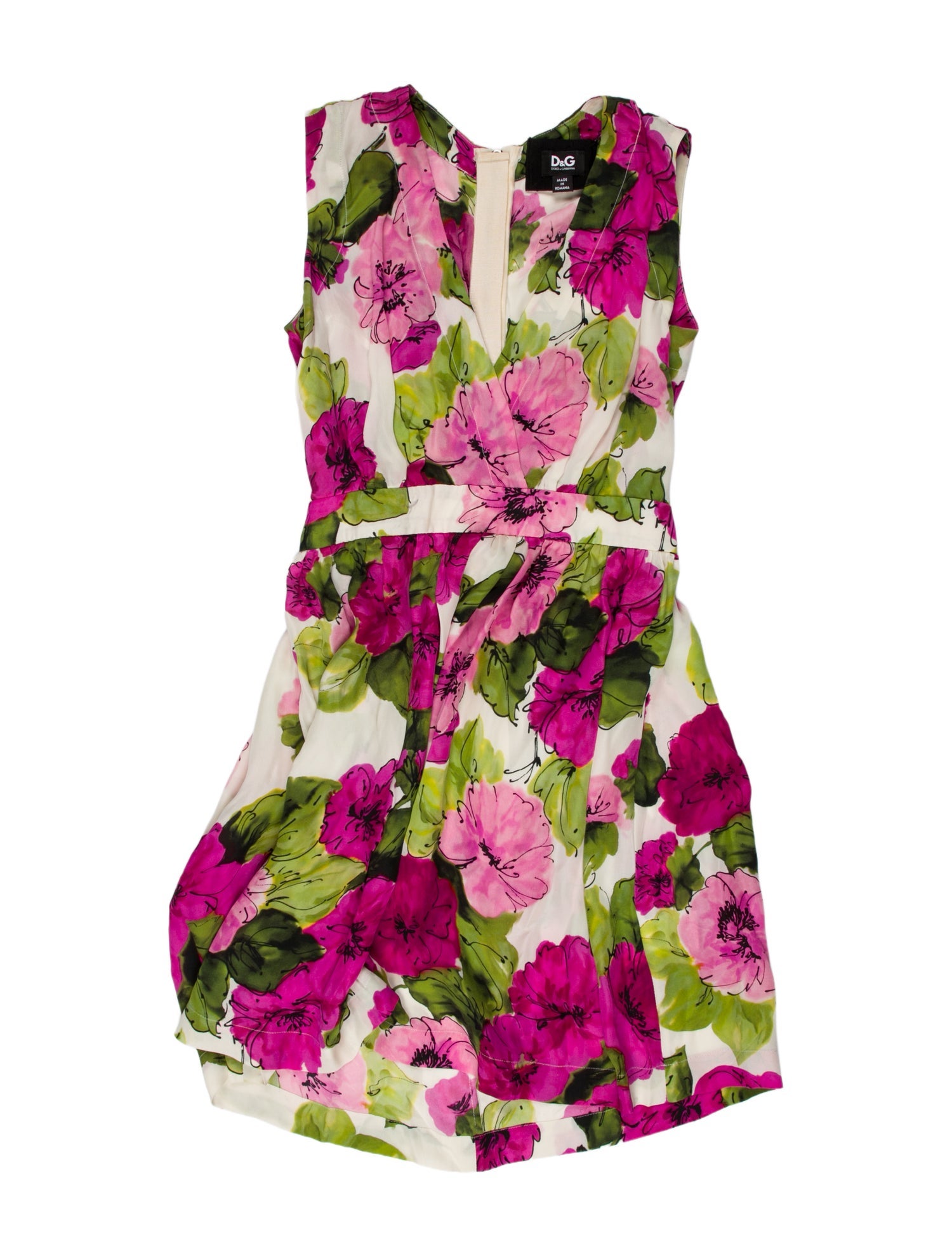 Dolce & Gabbana Silk Mini Dress