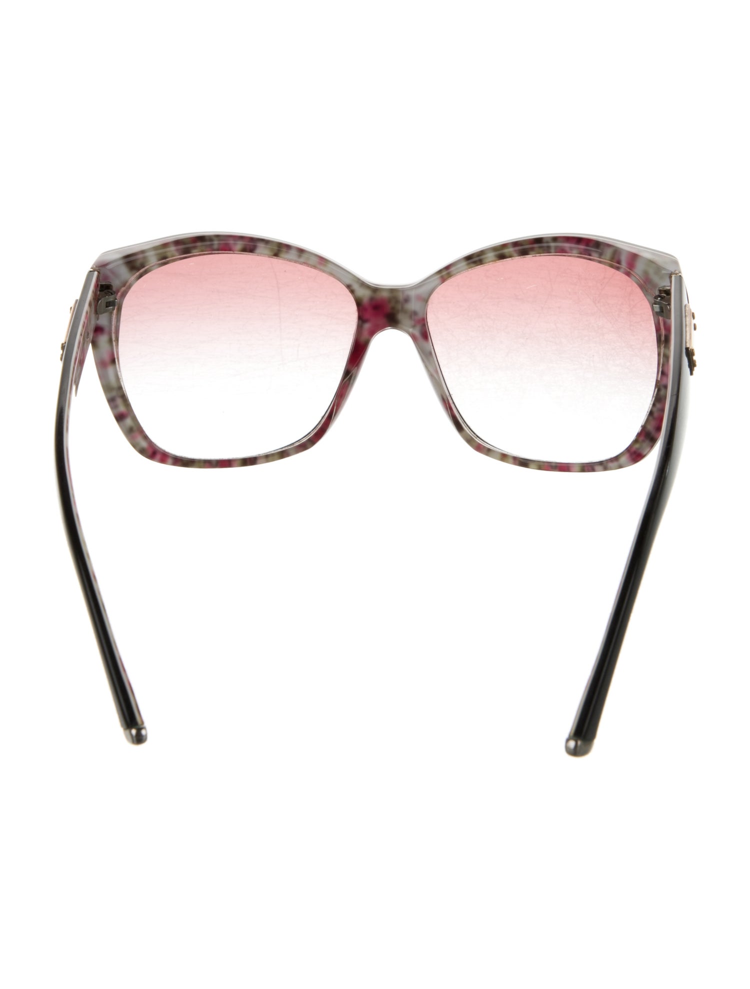 Dolce & Gabbana Oversize Gradient Sunglasses