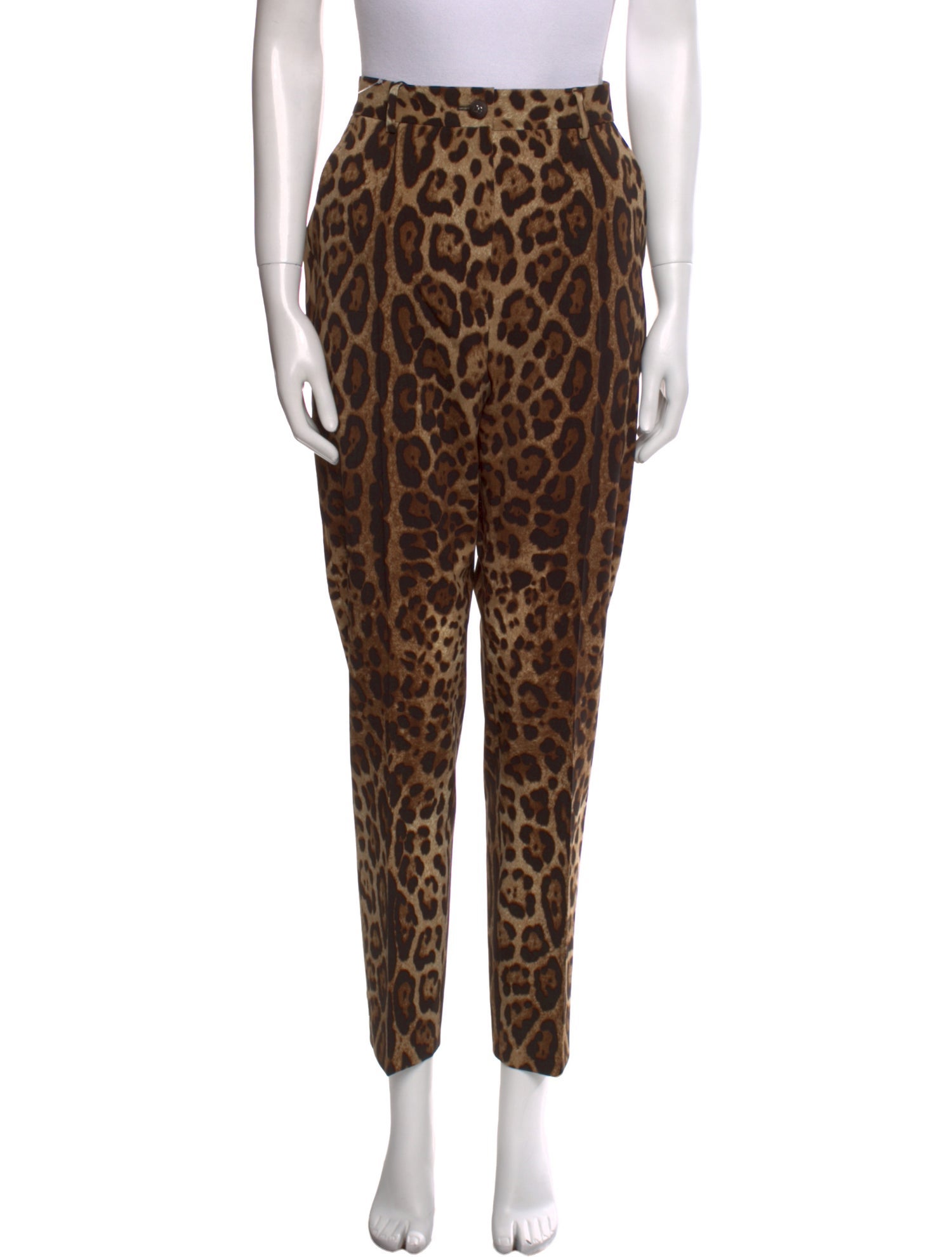 Dolce & Gabbana Wool Straight Leg Pants w/ Tags