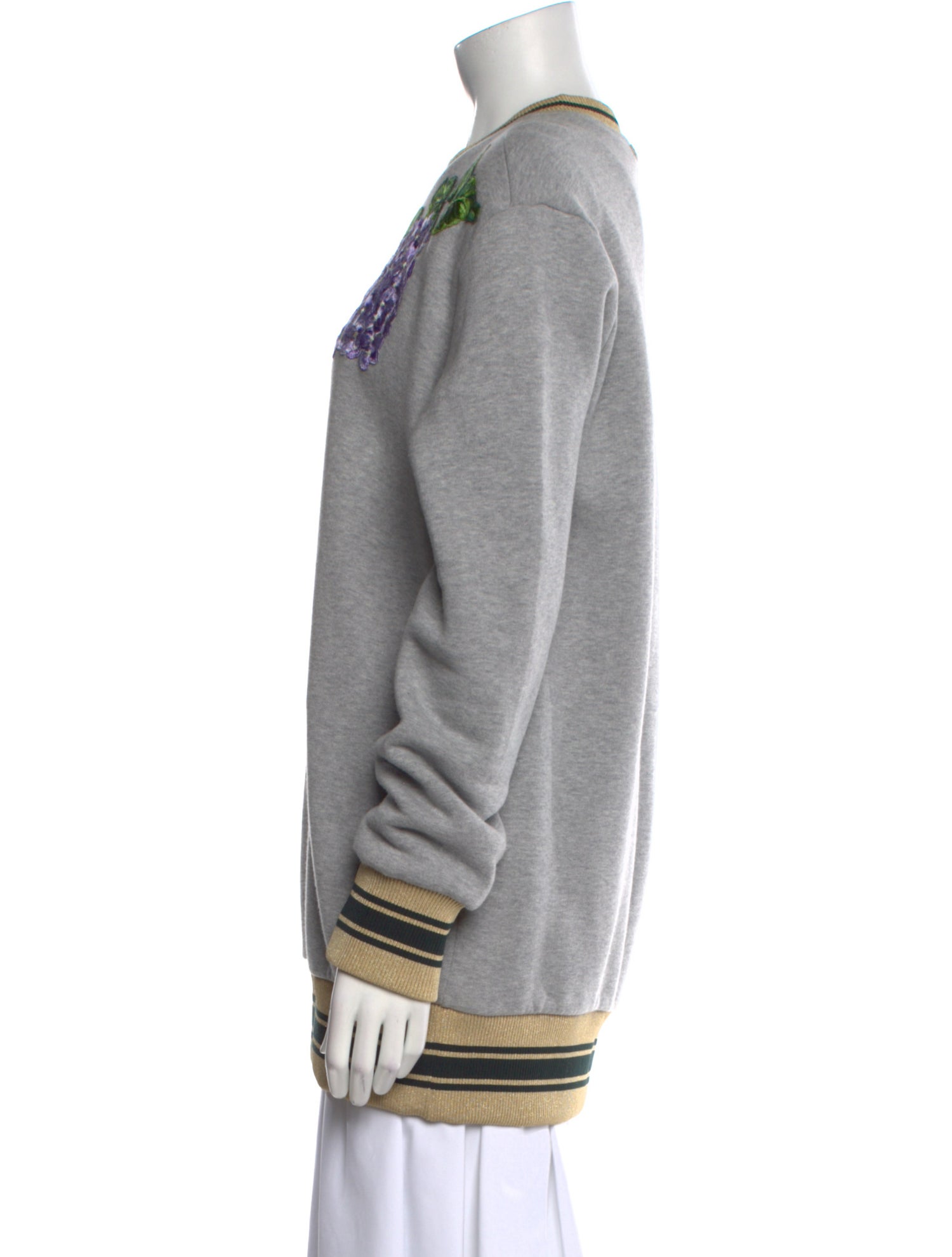 Dolce & Gabbana Graphic Print Mock Neck Sweatshirt