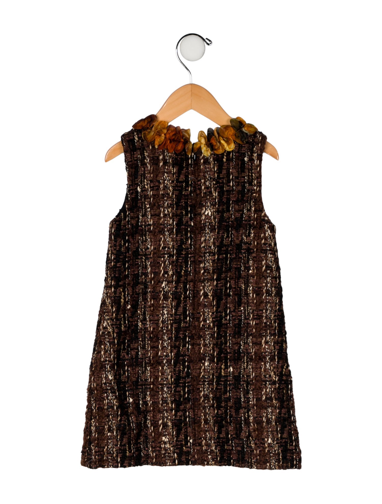 Dolce & Gabbana Toddler Girls' Tweed Sleeveless Dress w/Tags