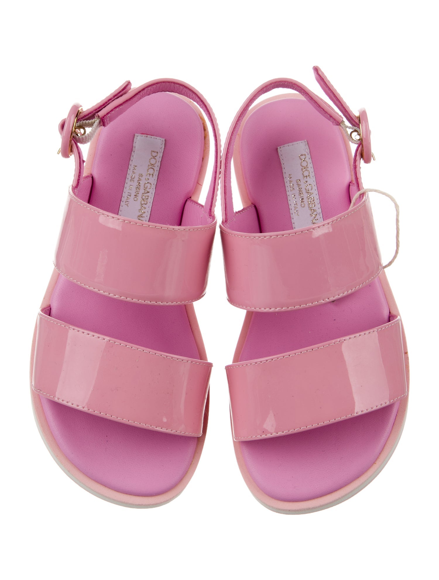 Dolce & Gabbana Patent Leather Sandals