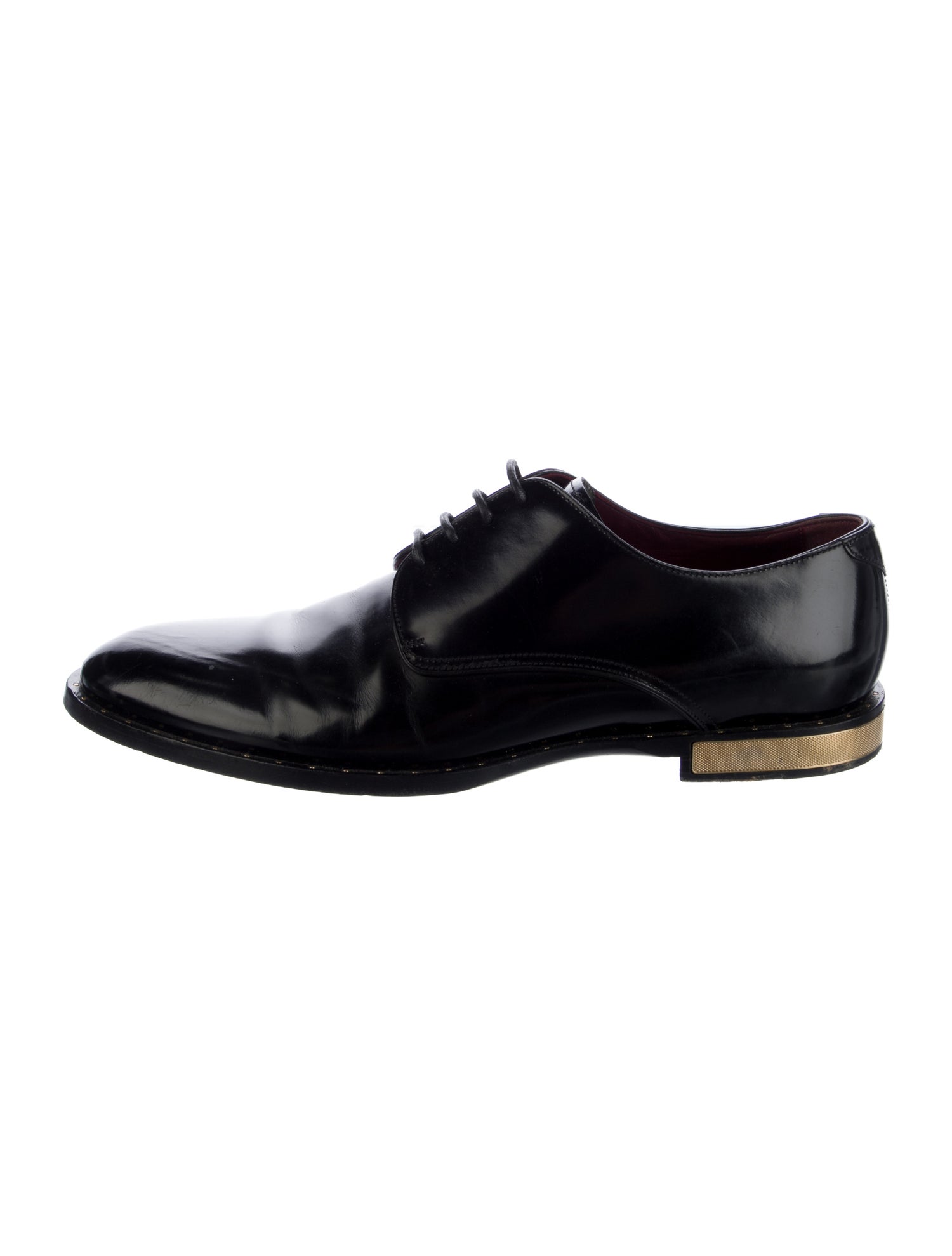 Dolce & Gabbana Patent Leather Derby Shoes