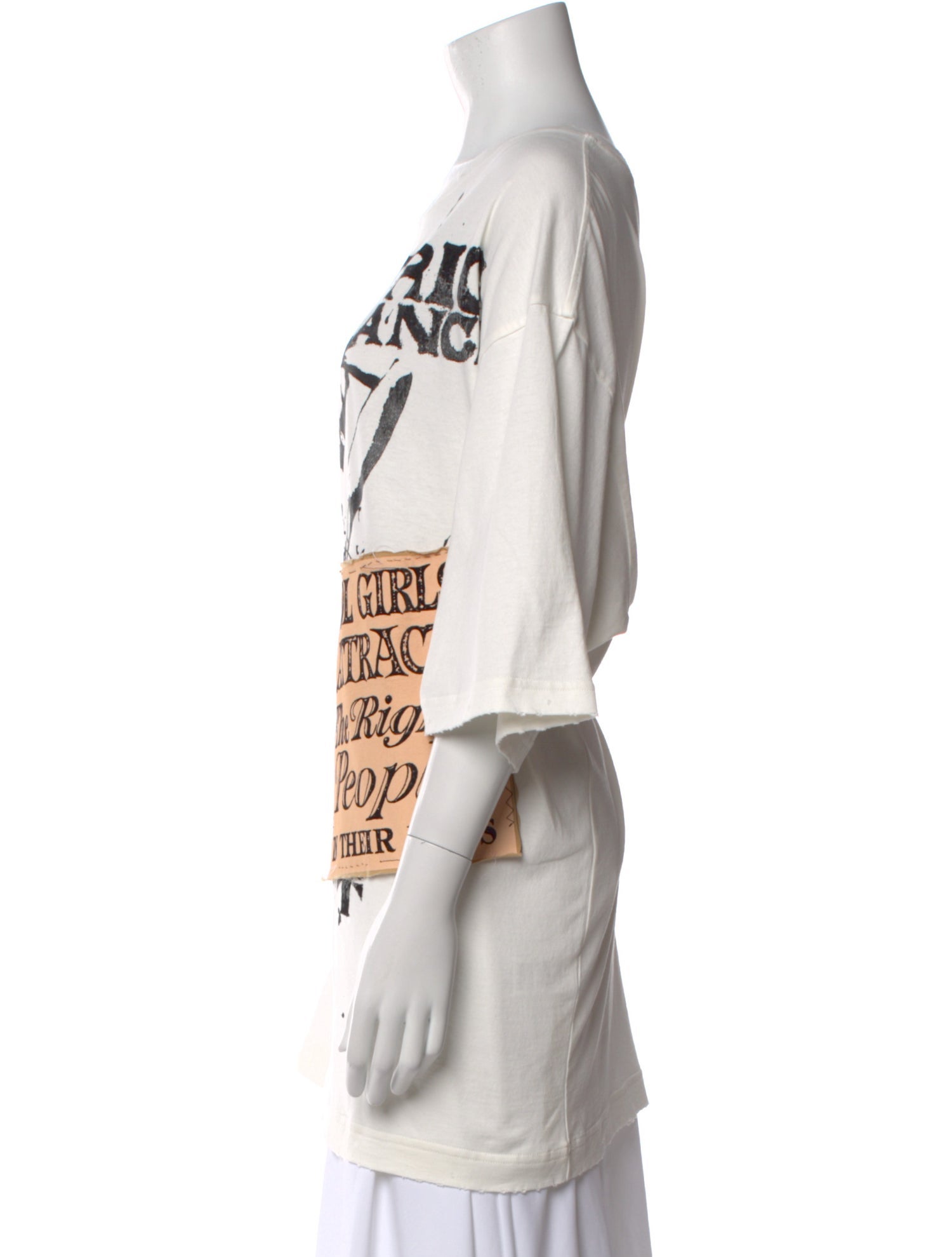 Dolce & Gabbana Graphic Print Scoop Neck T-Shirt w/ Tags