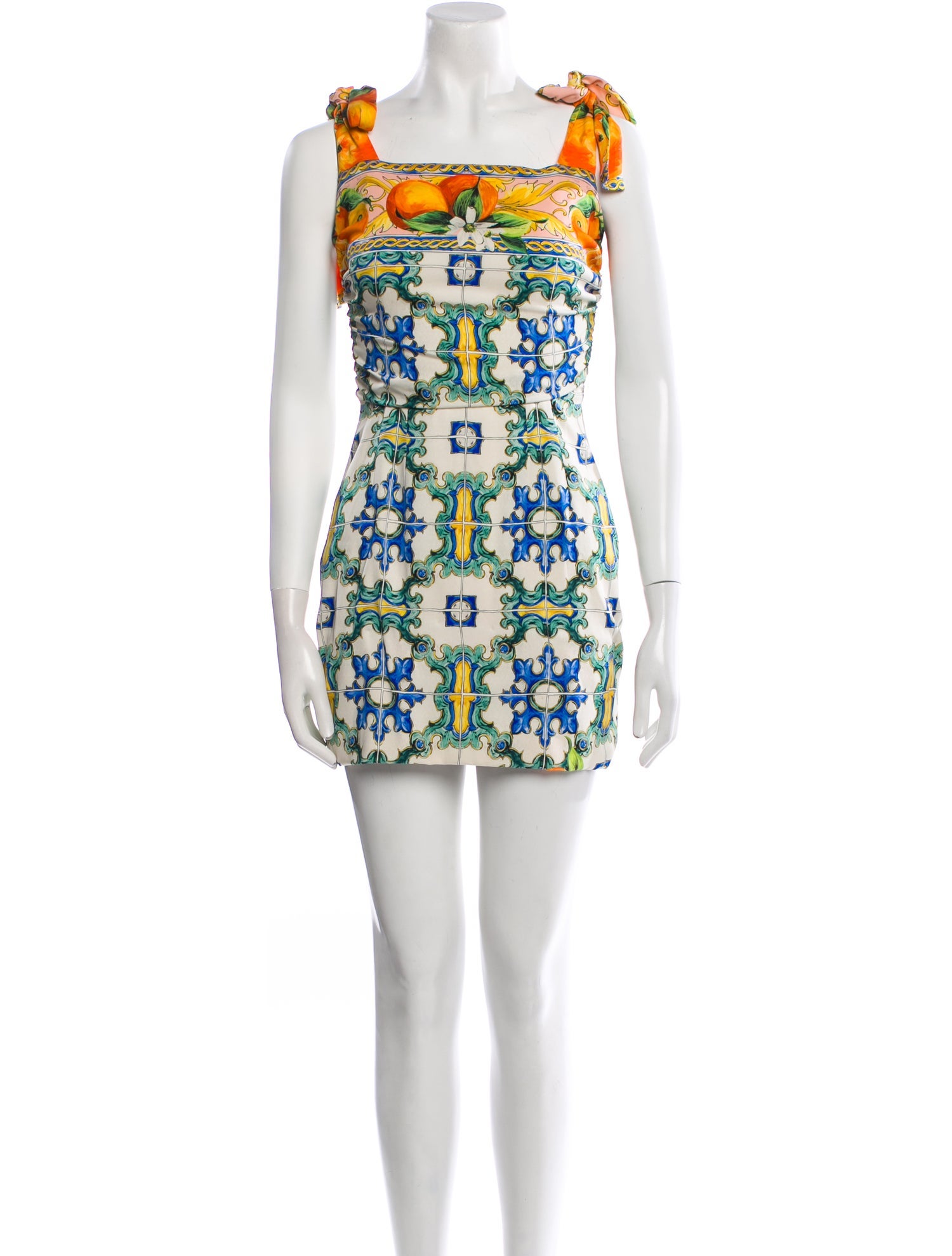 Dolce & Gabbana Silk Mini Dress