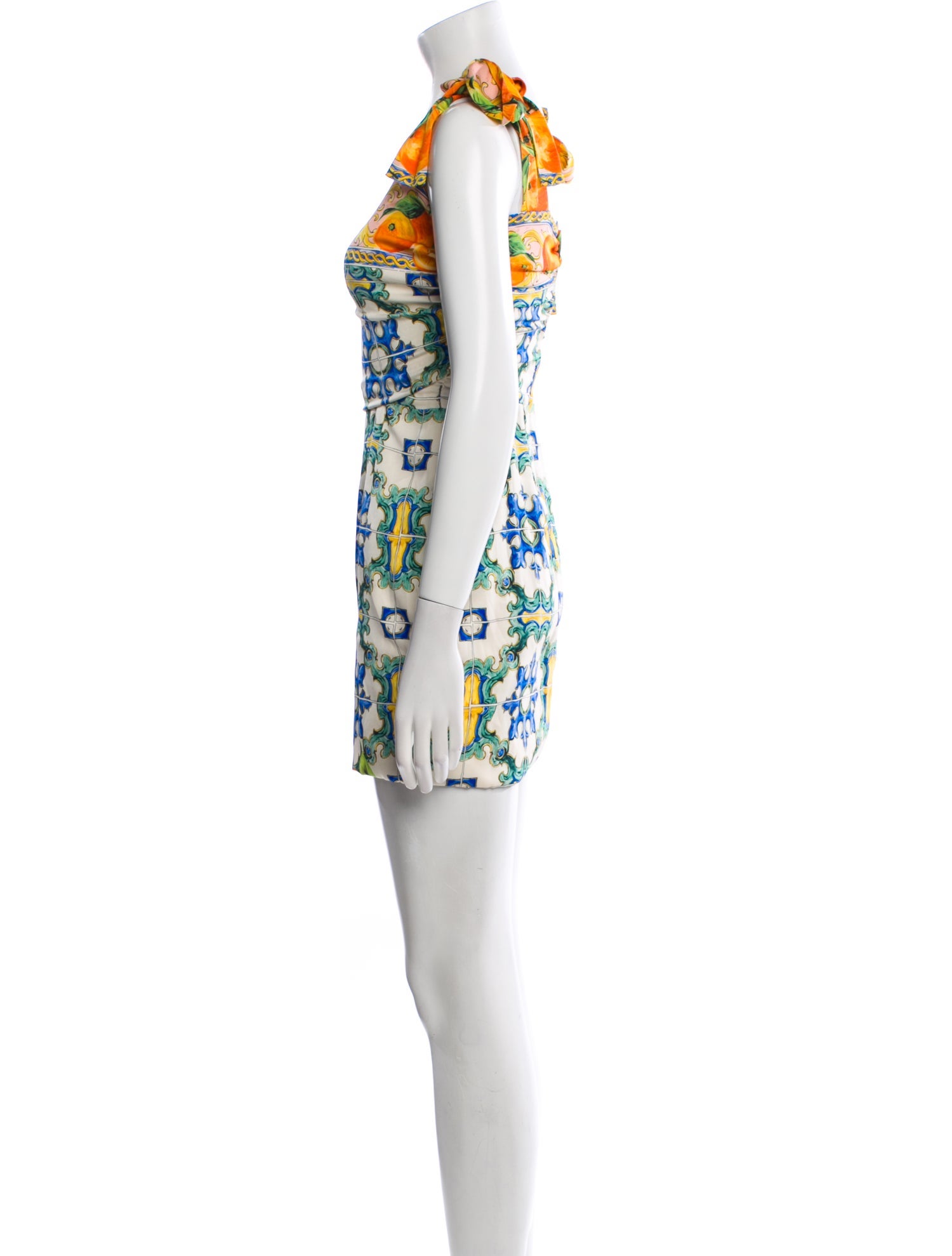 Dolce & Gabbana Silk Mini Dress