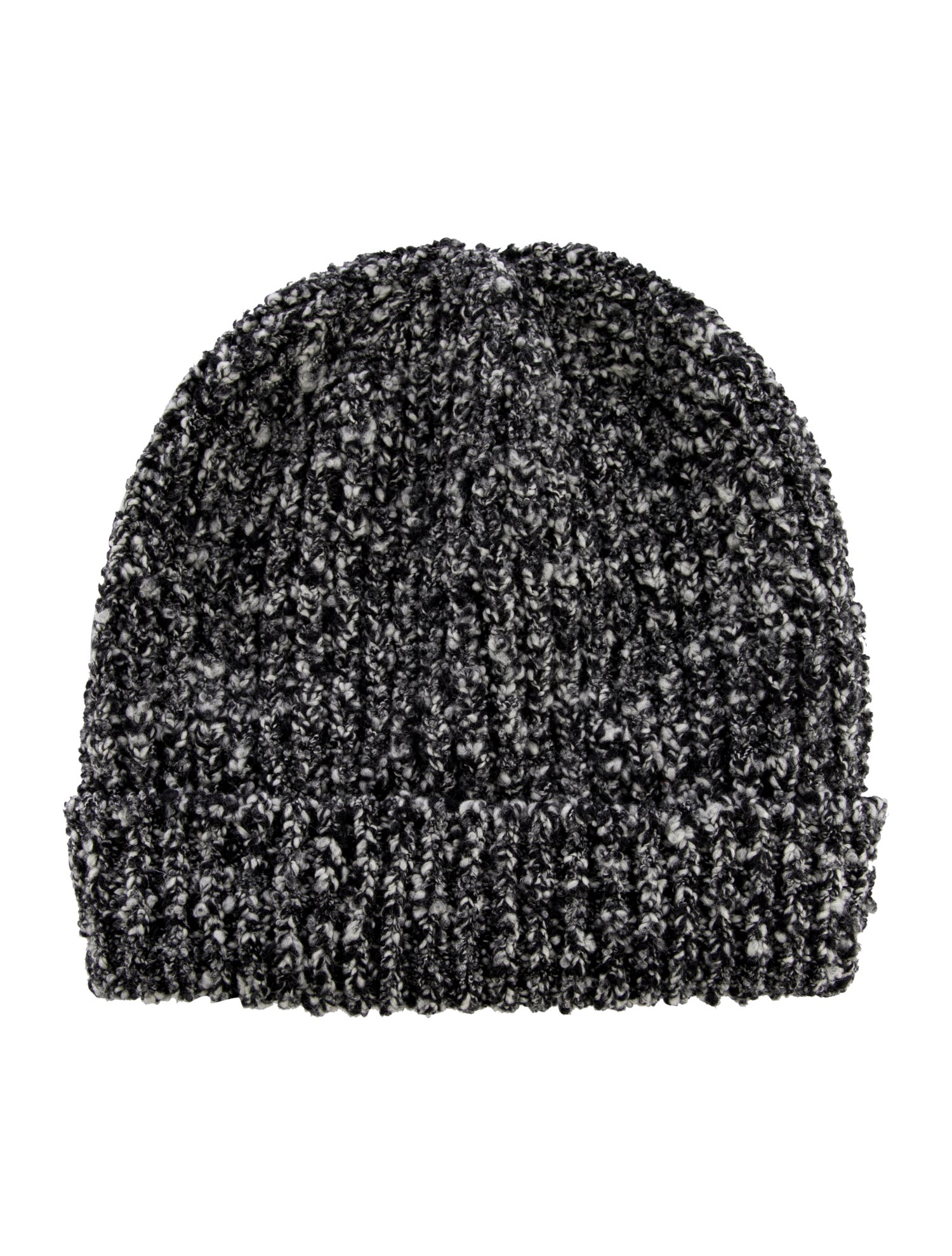 Dolce & Gabbana Wool Black and White Beanie