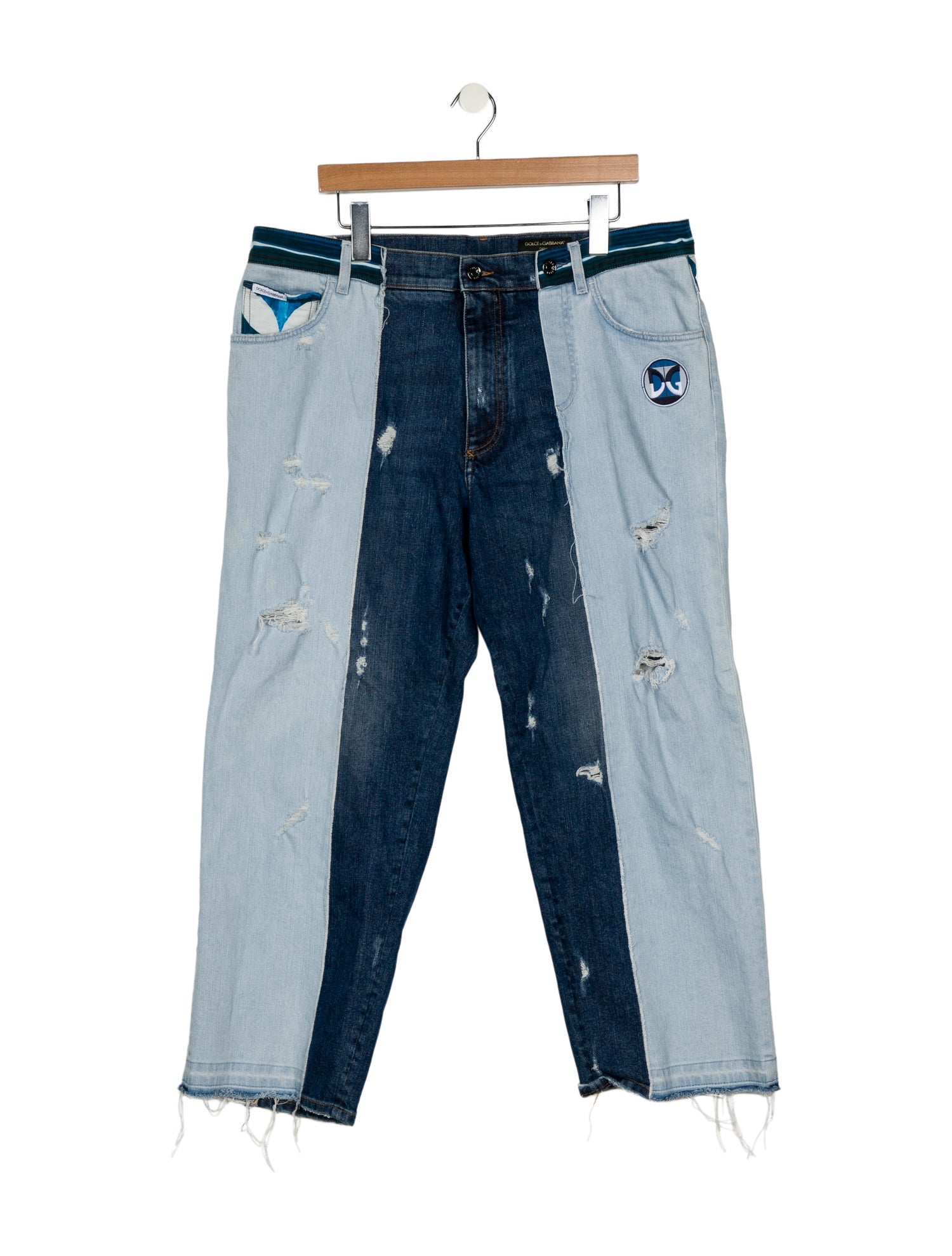 Dolce & Gabbana High-Rise Wide Leg Jeans