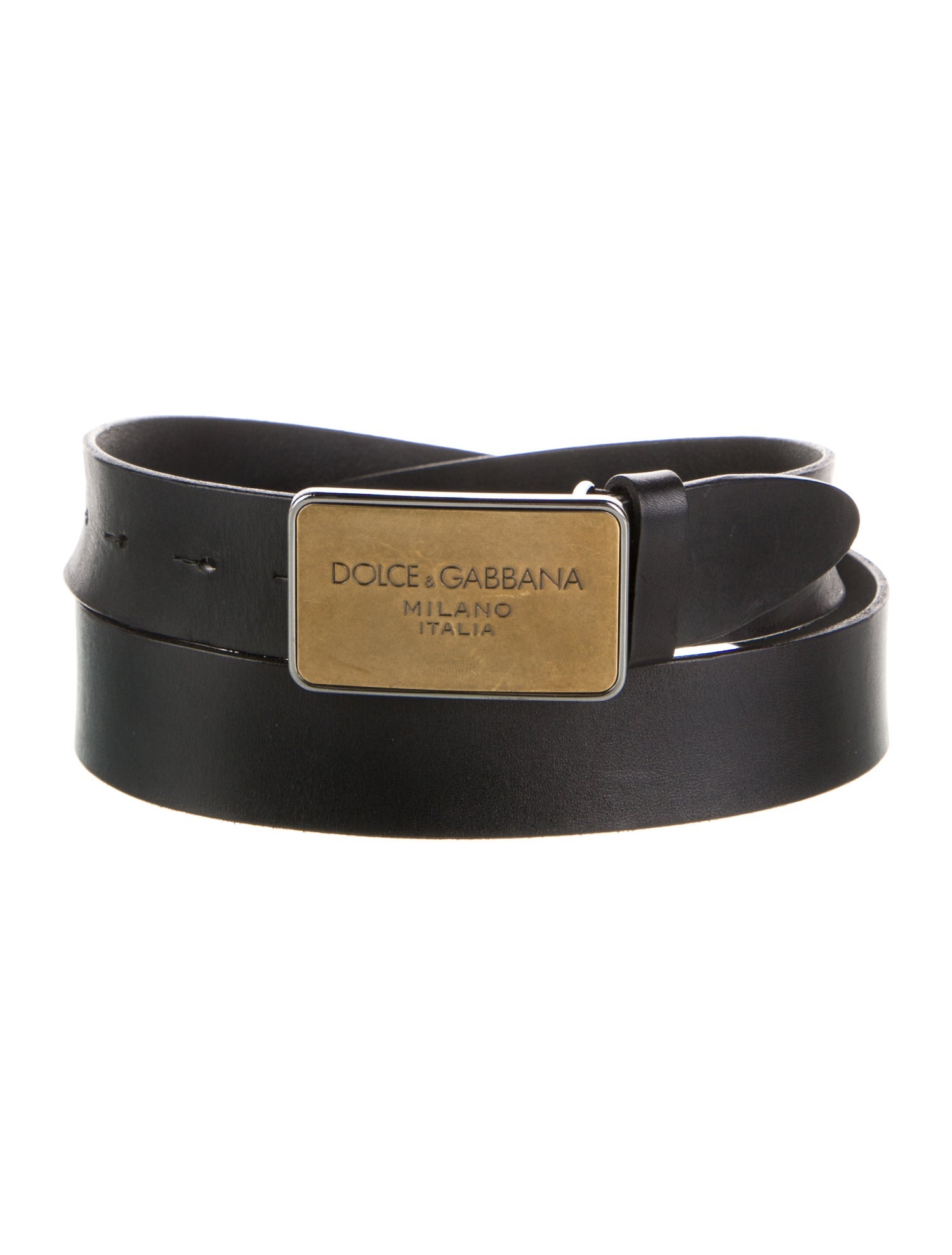 Dolce & Gabbana Leather Belt Kit