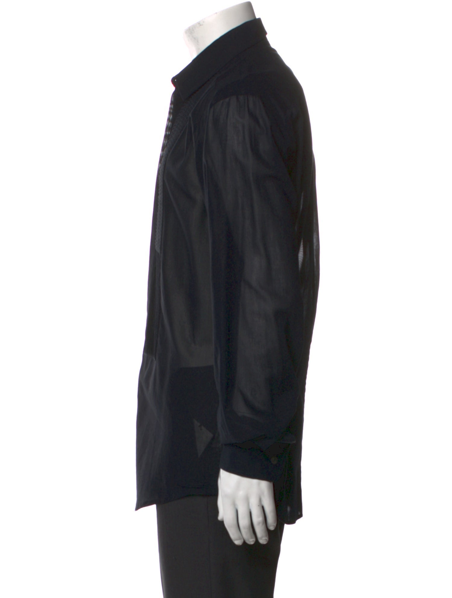 Dolce & Gabbana Long Sleeve Tuxedo Shirt