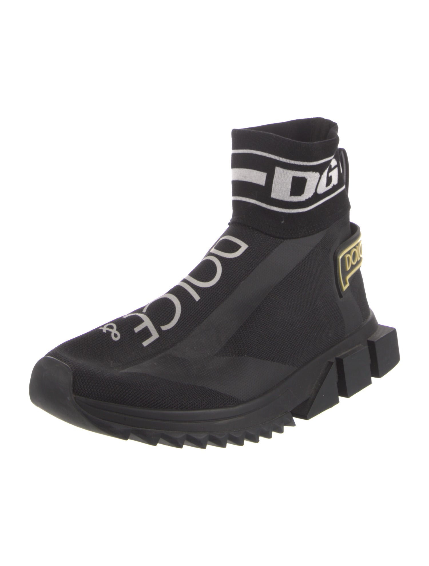 Dolce & Gabbana Printed Sock Sneakers