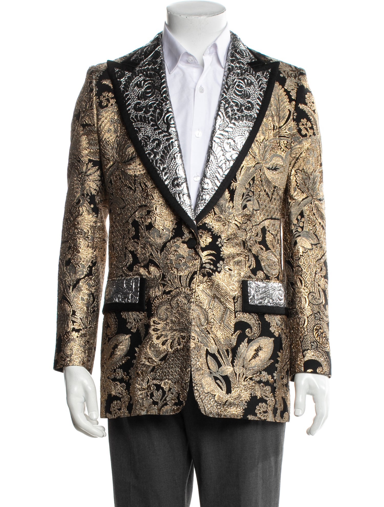 Dolce & Gabbana Printed Moto Jacket