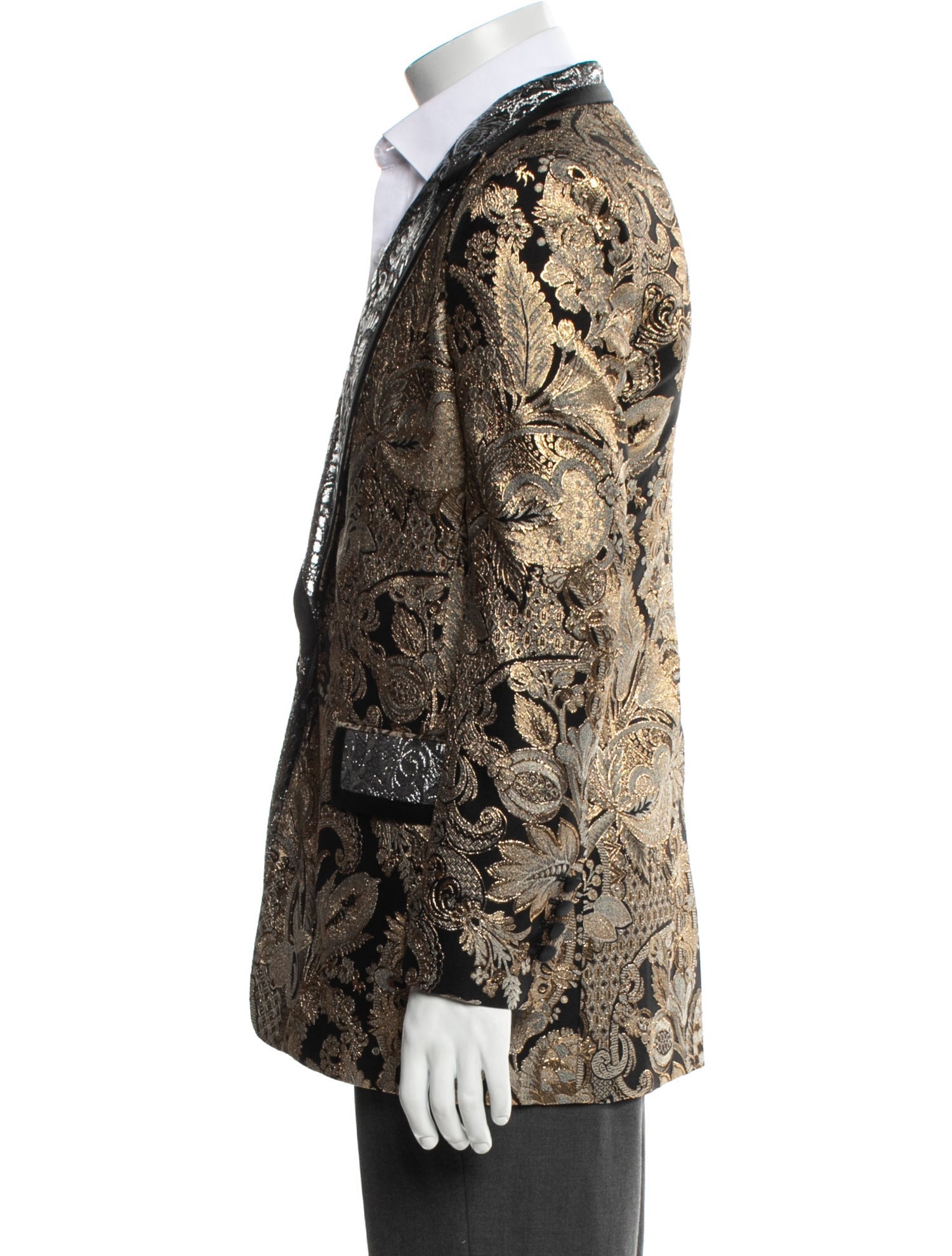 Dolce & Gabbana Printed Moto Jacket