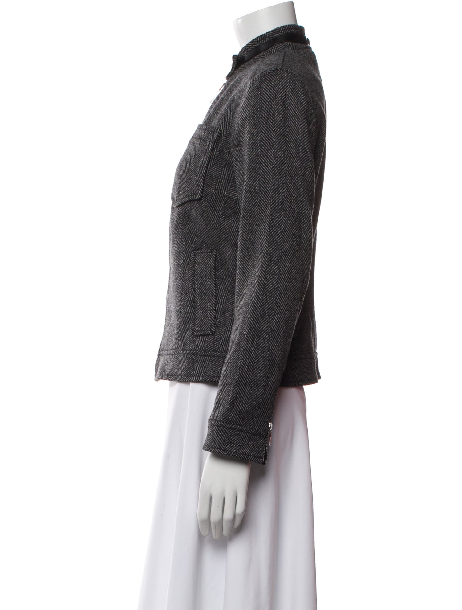 Dolce & Gabbana Virgin Wool Tweed Pattern Evening Jacket