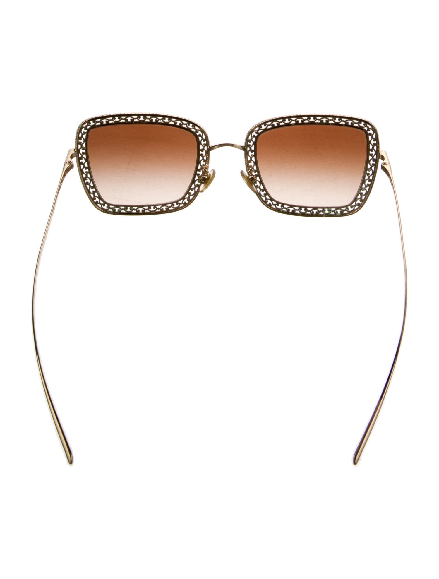 Dolce & Gabbana Square Gradient Sunglasses